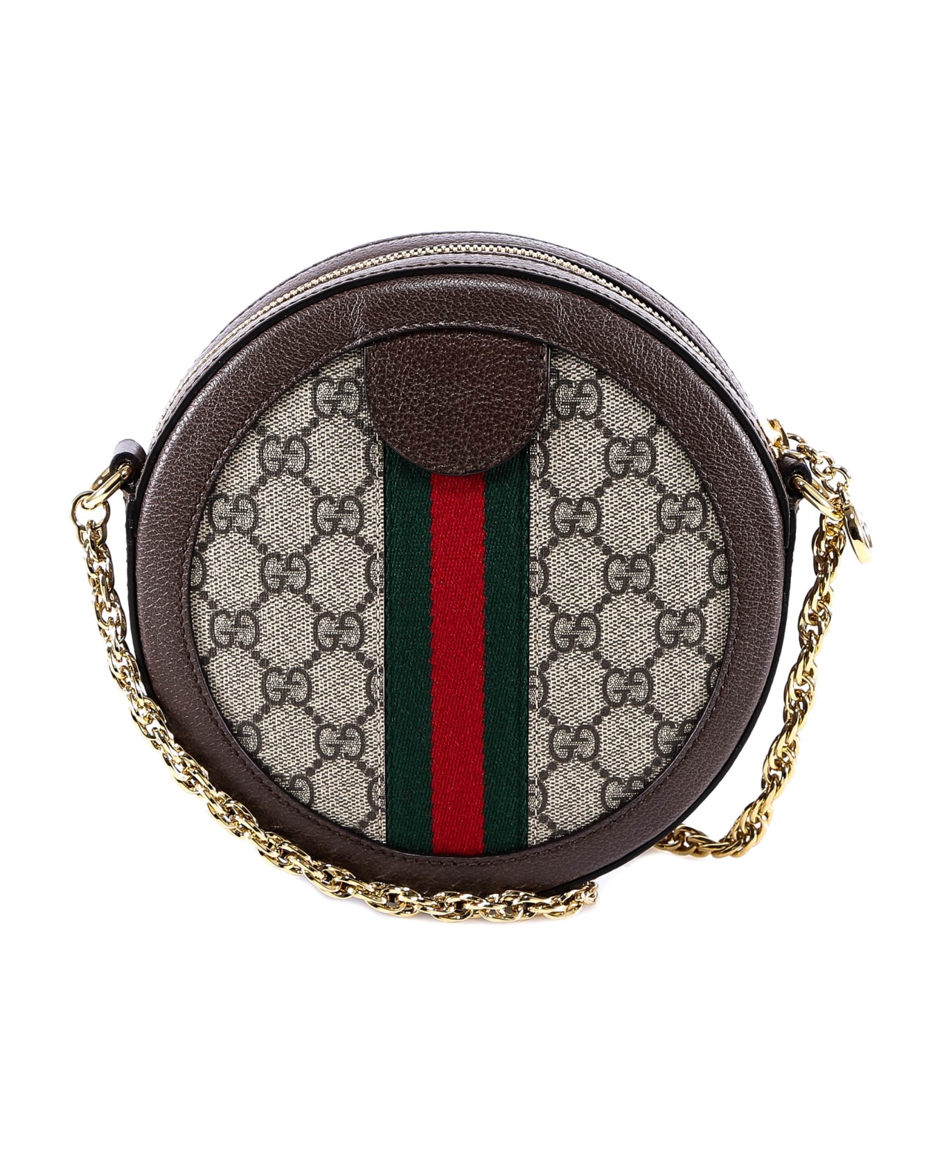 Gucci 'ophidia' Crossbody Bag - Beige