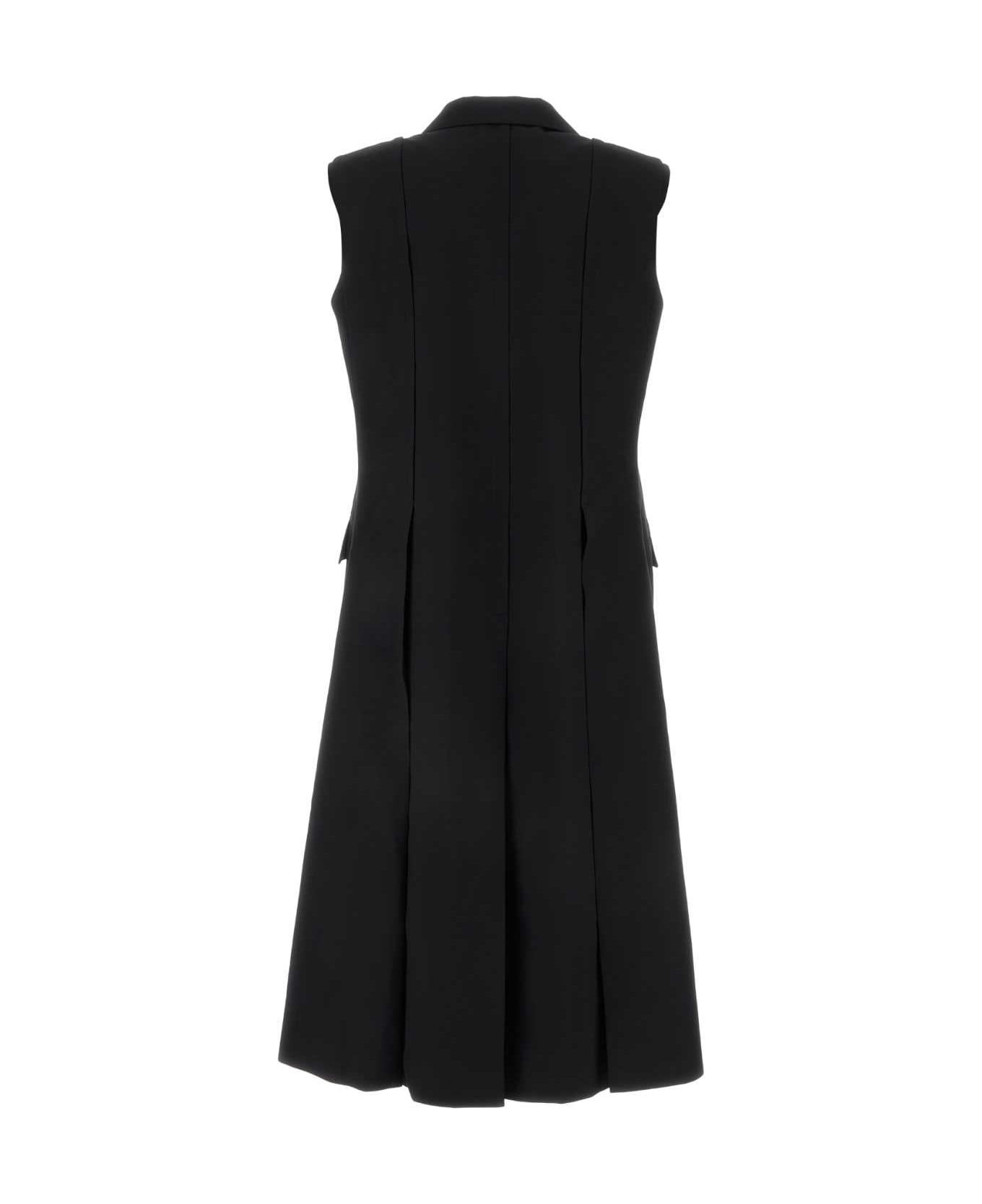 Sacai Black Polyester Blend Vest - Black