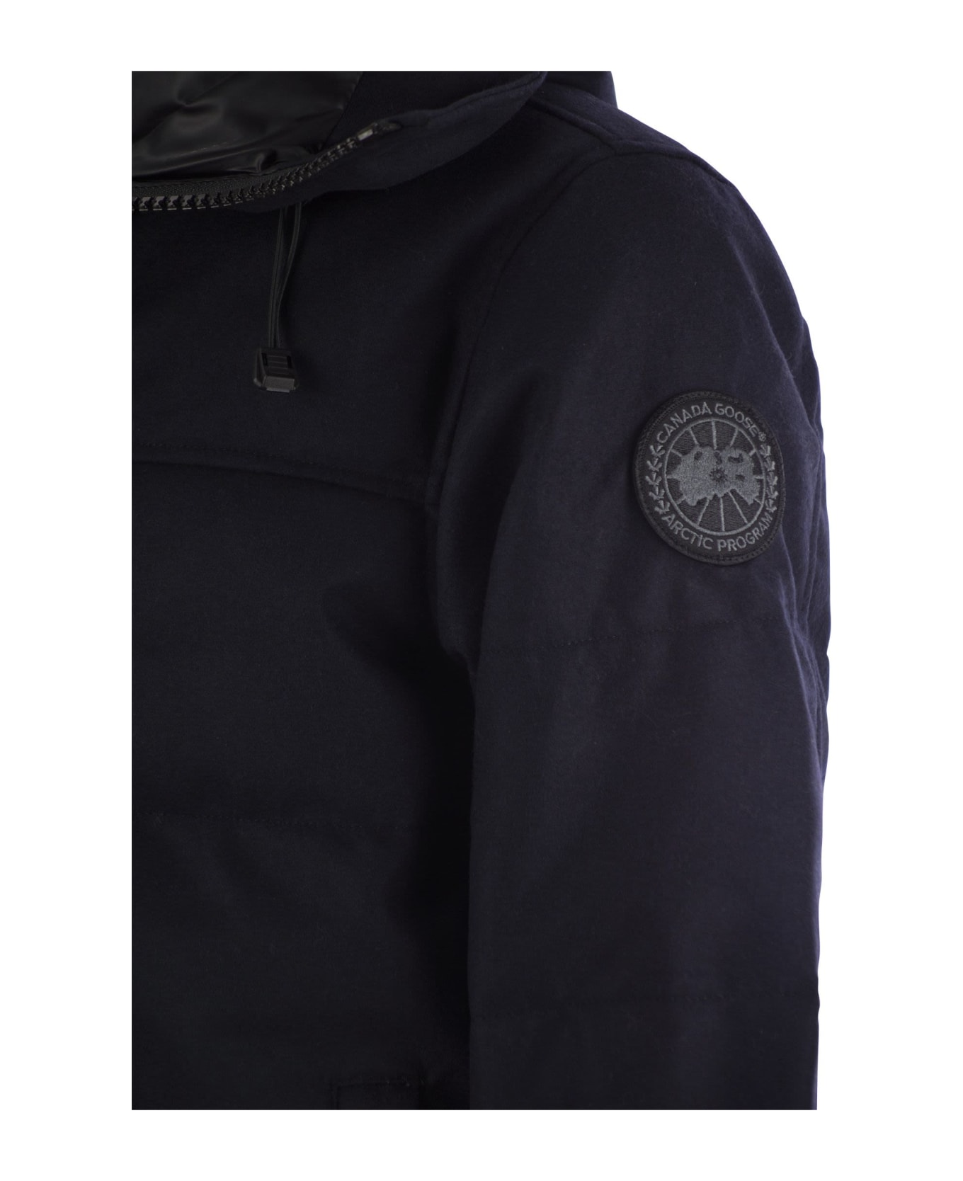 Canada Goose Macmillan - Wool Parka - Navy Blue