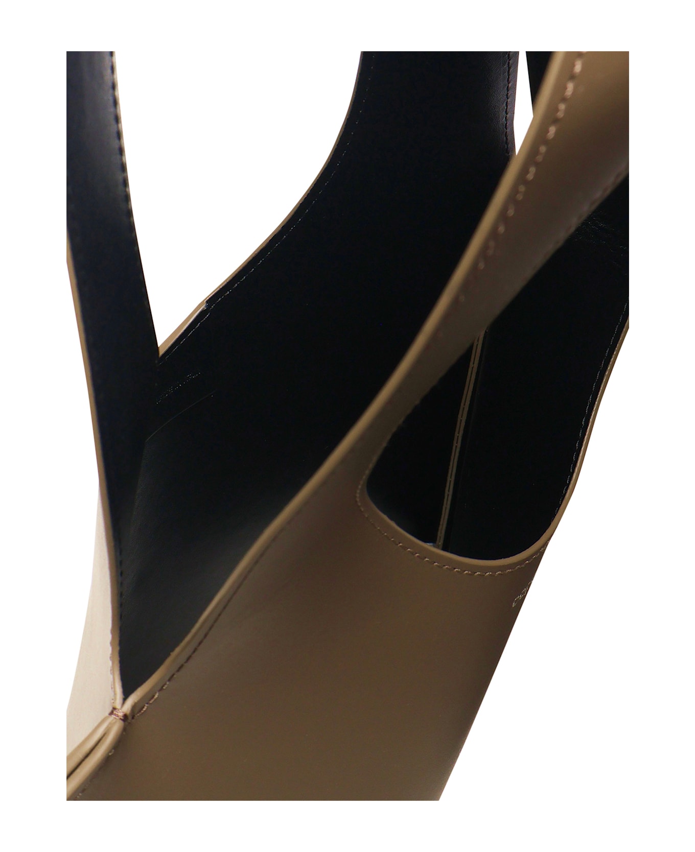 Coperni Large Heart Tote Bag - Brown