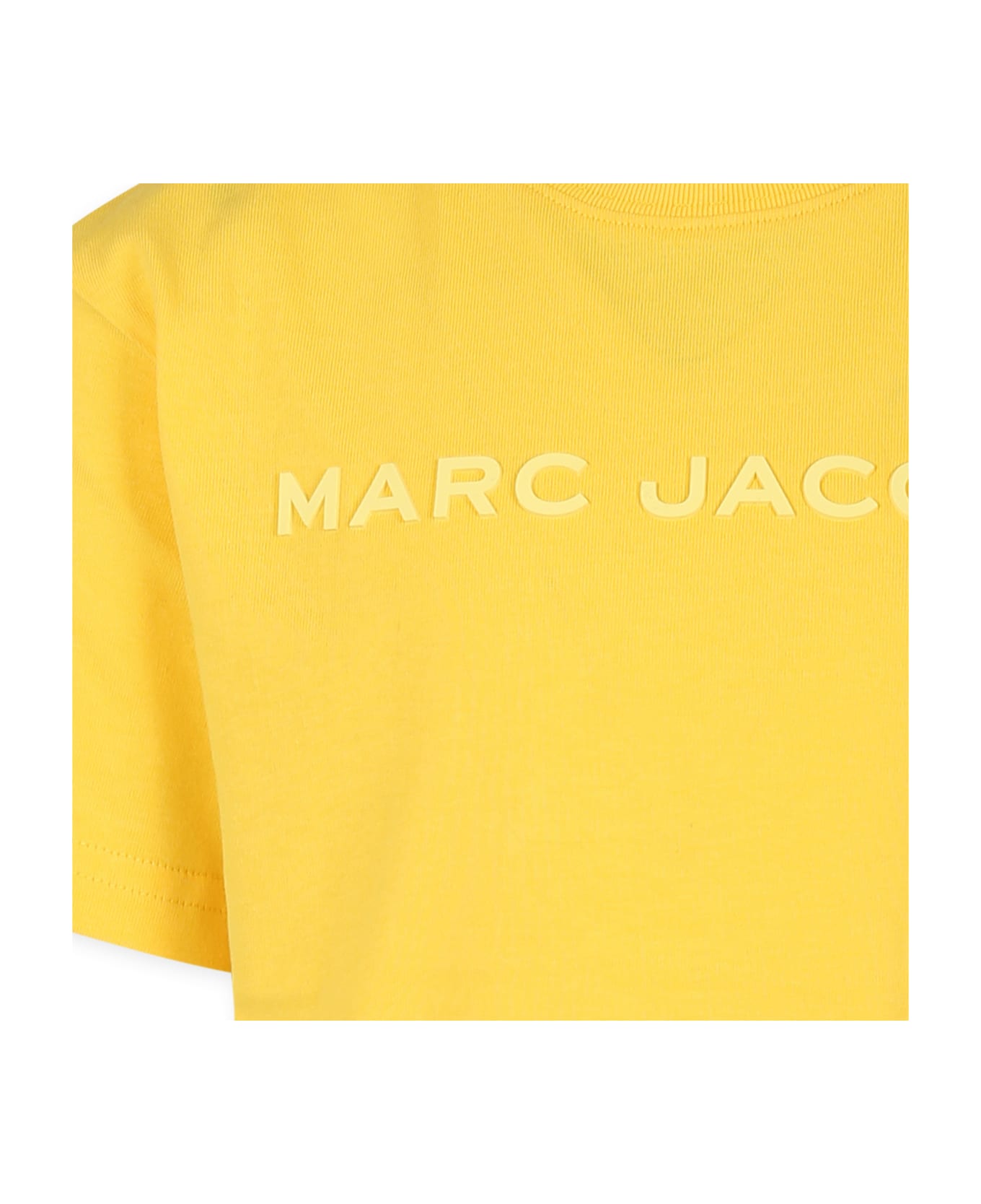 Marc Jacobs Yellow T-shirt For Kids With Logo - Yellow