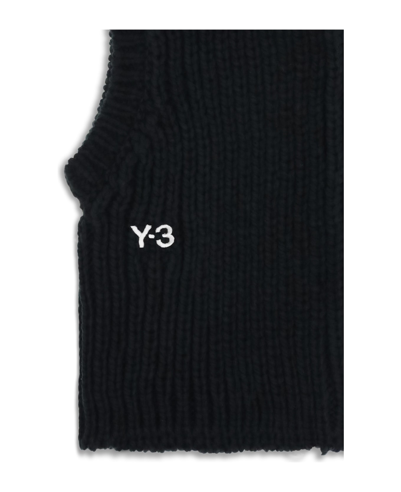 Y-3 Knitted Hood - Black