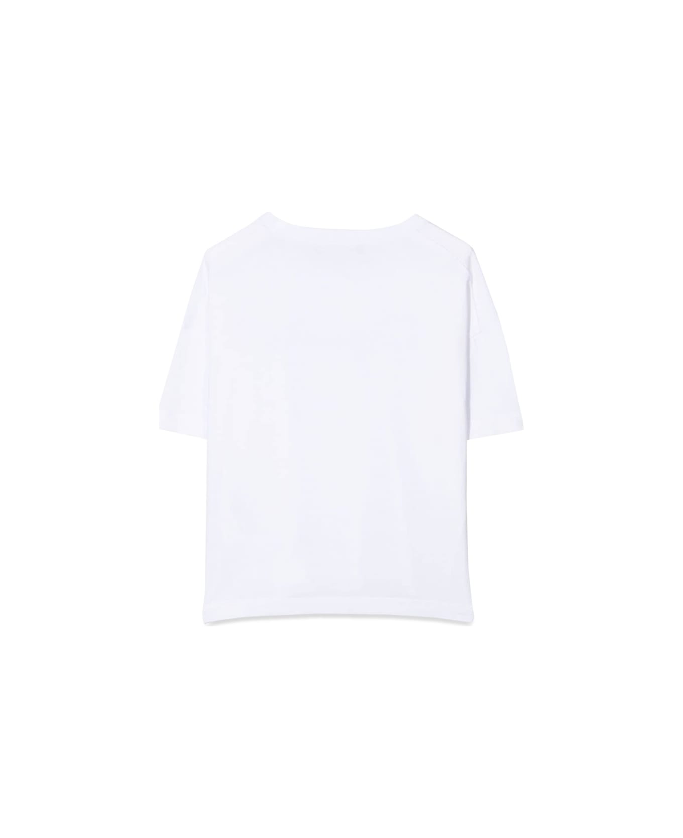 Dsquared2 T-shirt Ss Cursive Logo - WHITE Tシャツ＆ポロシャツ