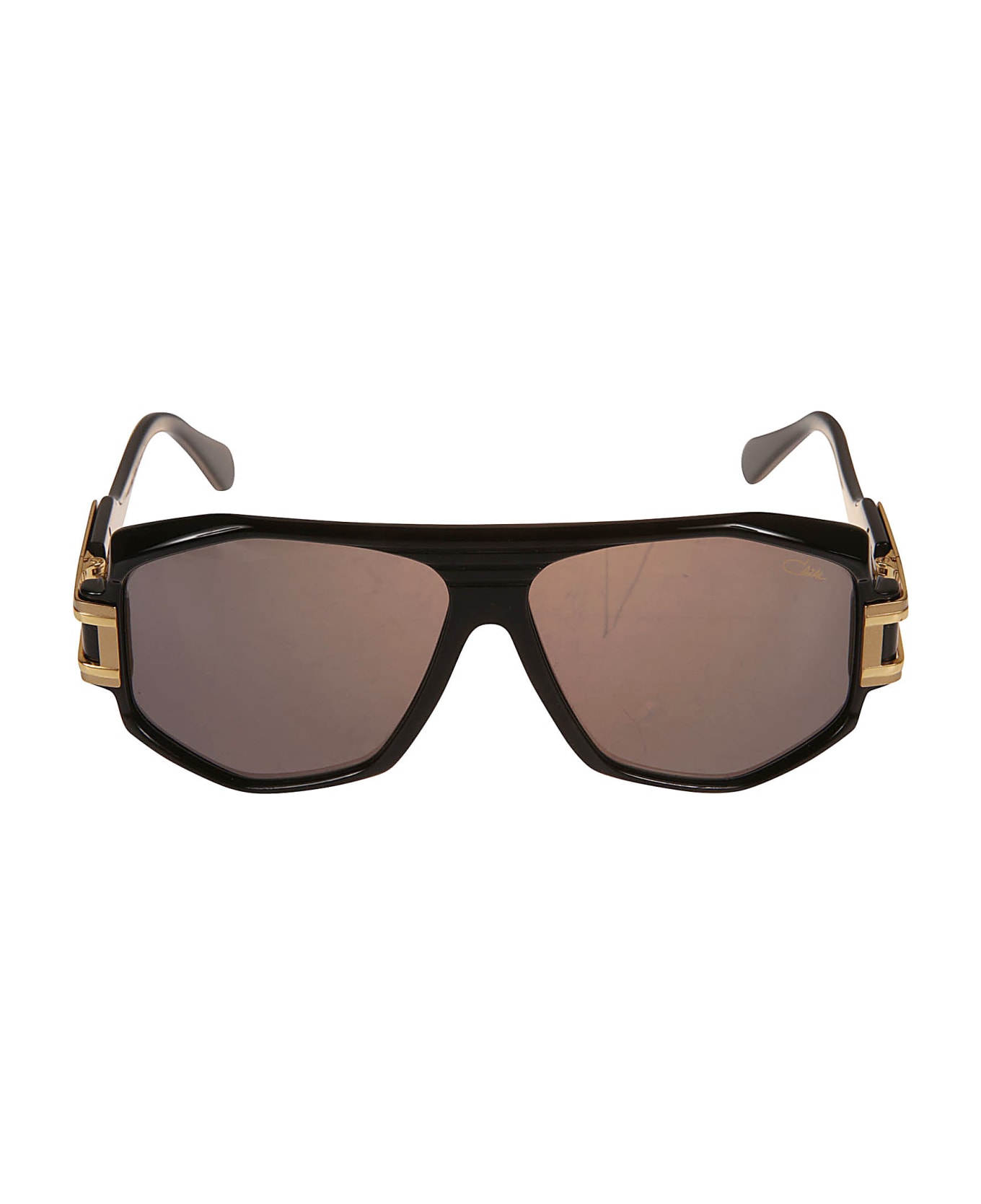 Cazal Hexagon Frame Sunglasses - Black