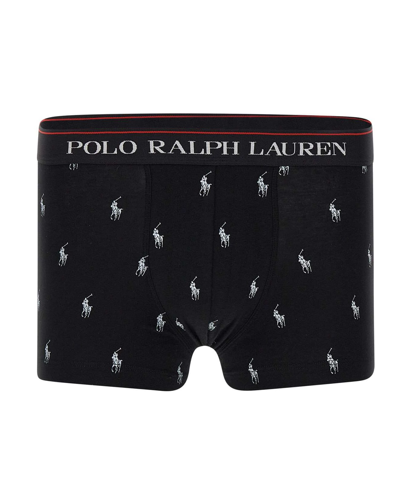 Polo Ralph Lauren Boxer Shorts Set - BLACK