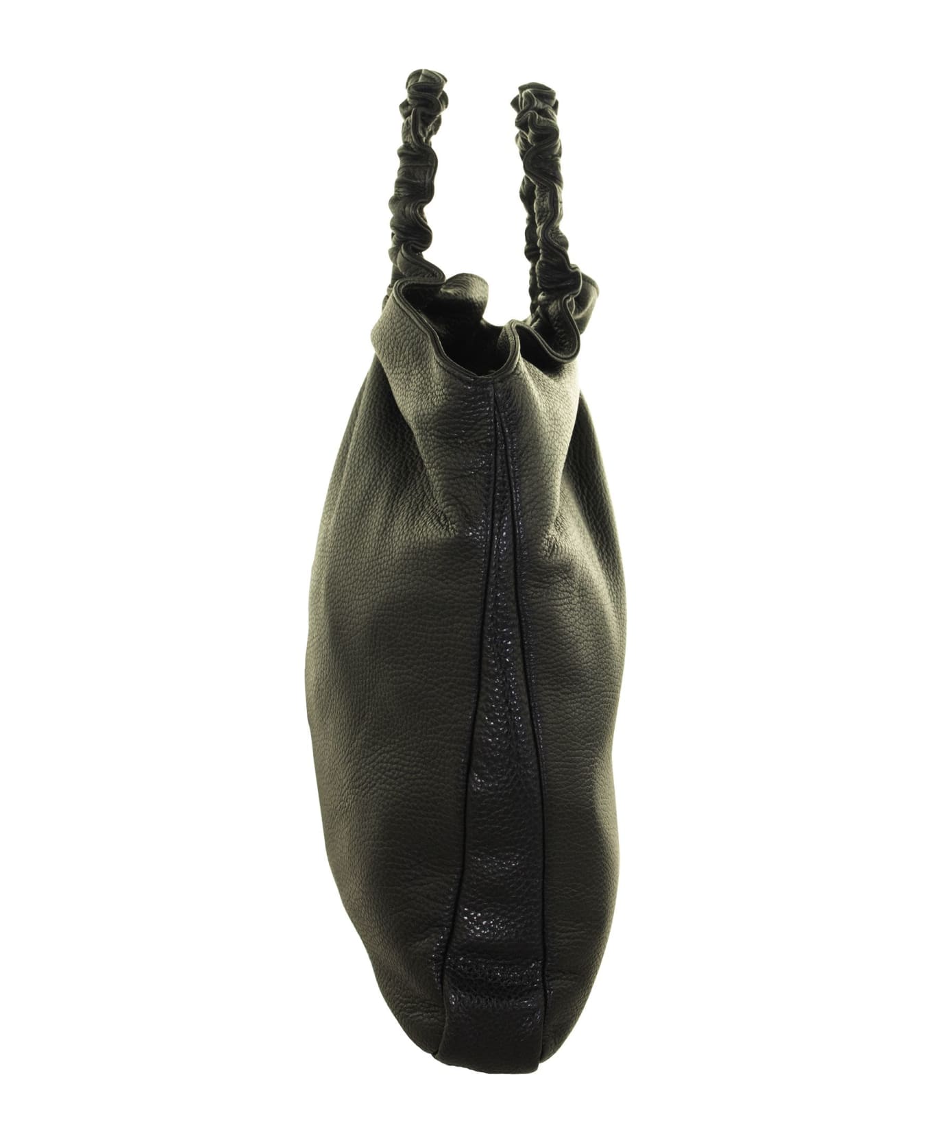 Fabiana Filippi Black Leather Bag - Black