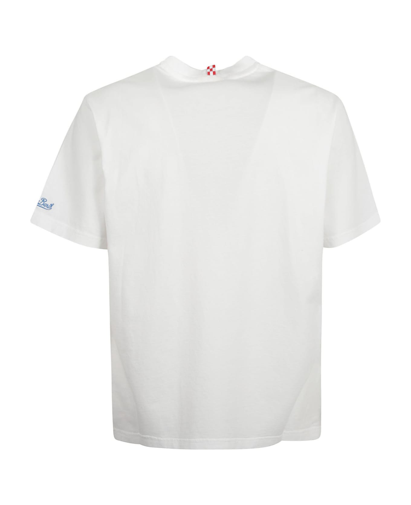 MC2 Saint Barth Logo Embroidered Regular T-shirt - GIN MARE