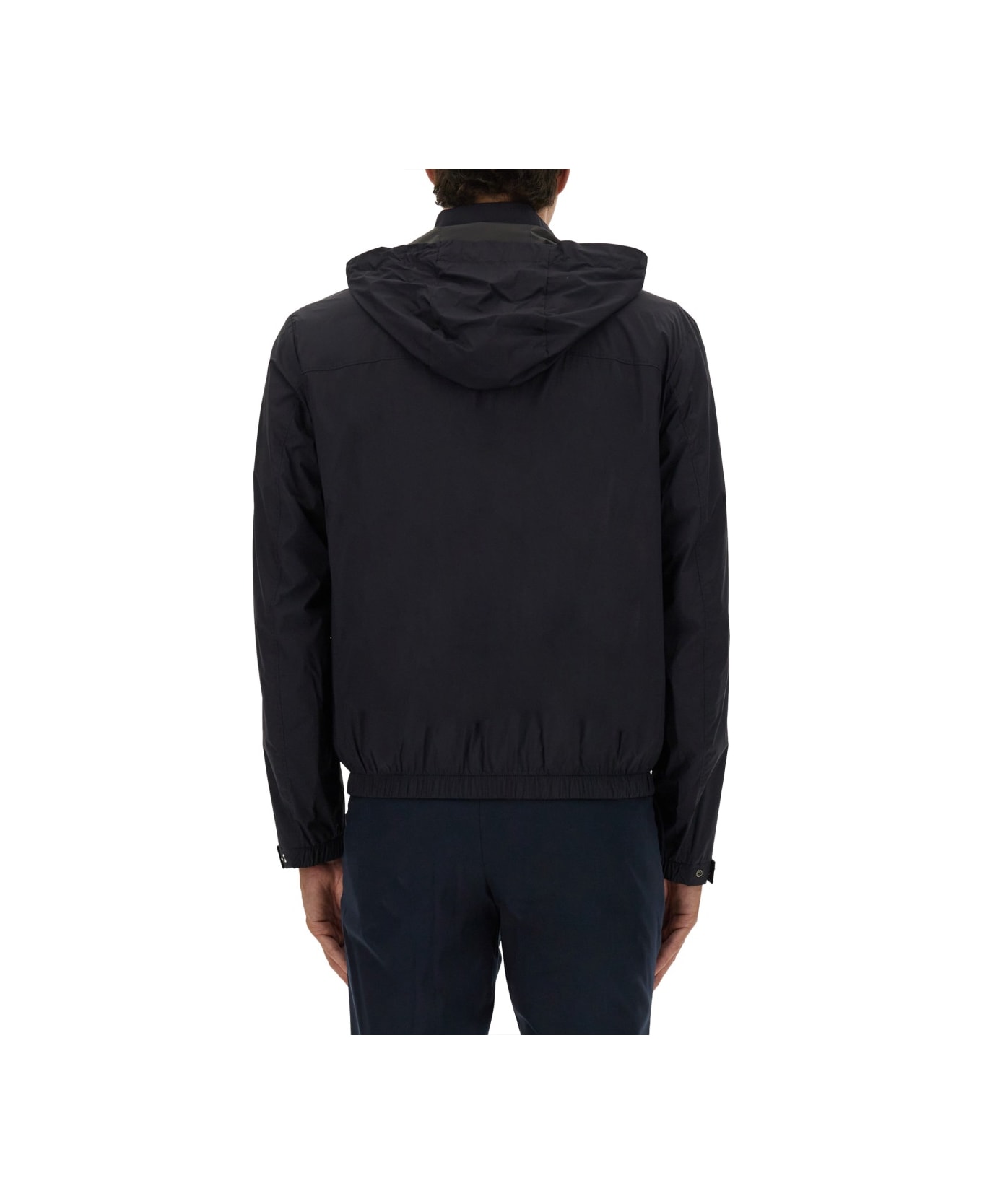 Hugo Boss Water-repellent Windbreaker - BLUE