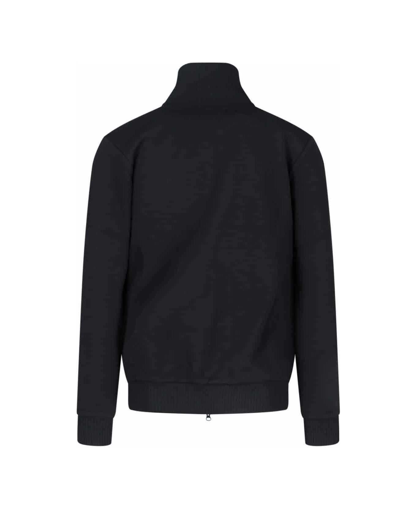 Adidas 
track Premium
 Zip Sweatshirt - BLACK