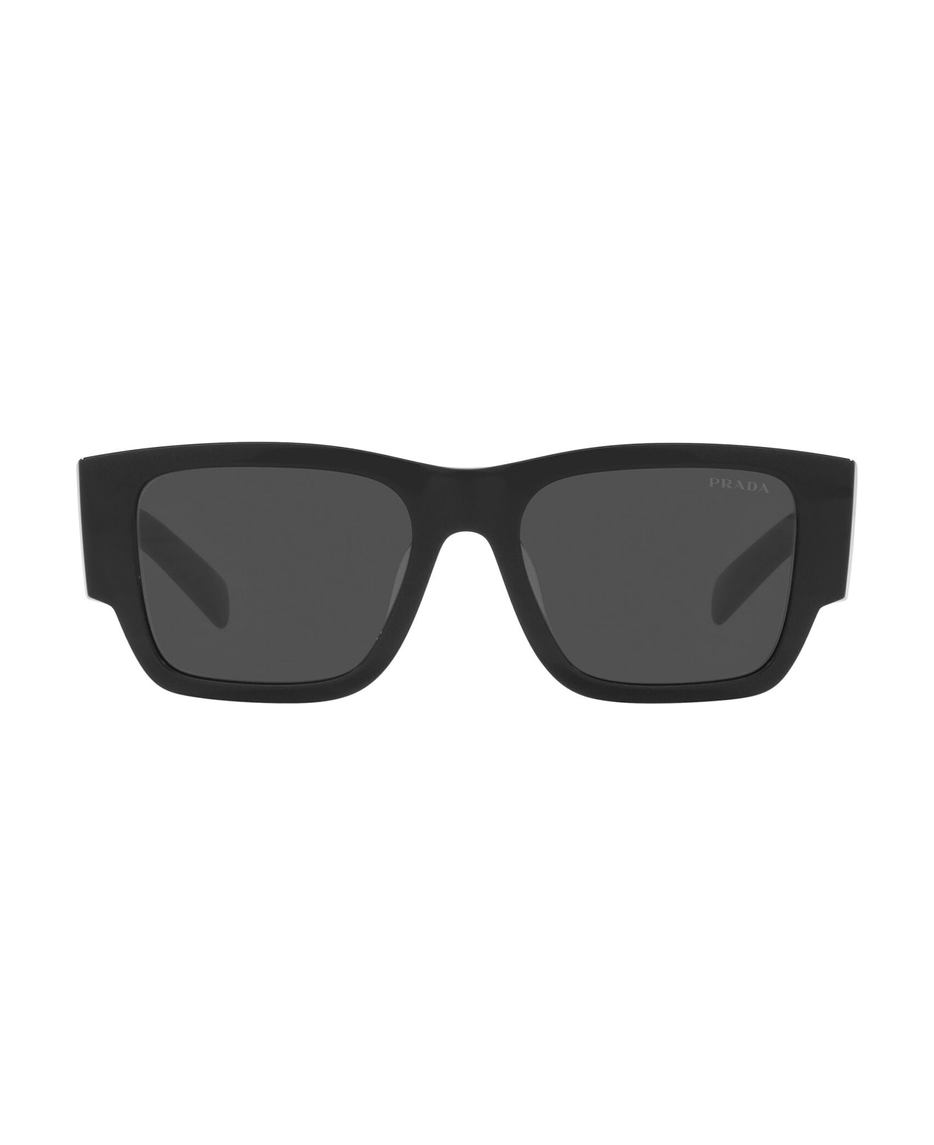 Prada Eyewear Pr 10zs Black Sunglasses - Black