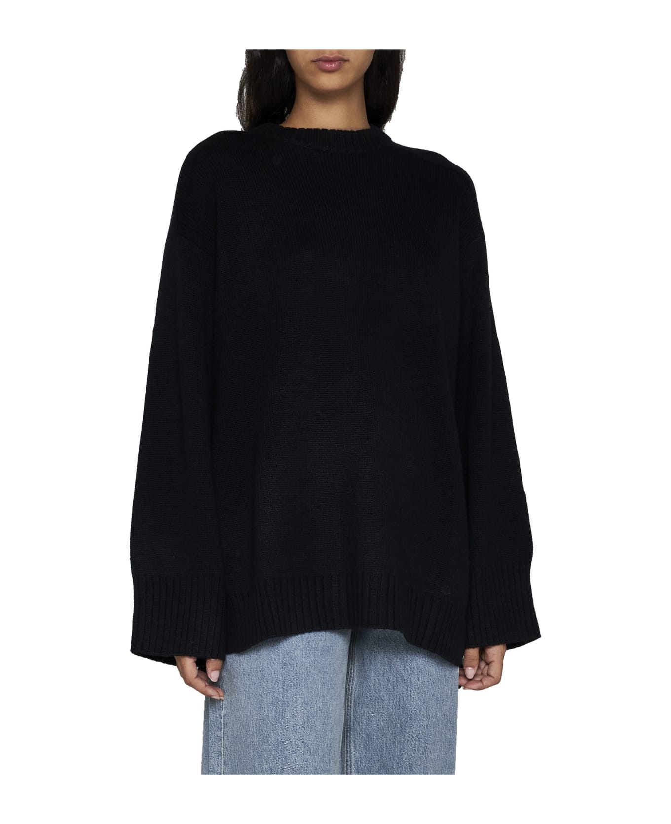 Loulou Studio Sweater - Black