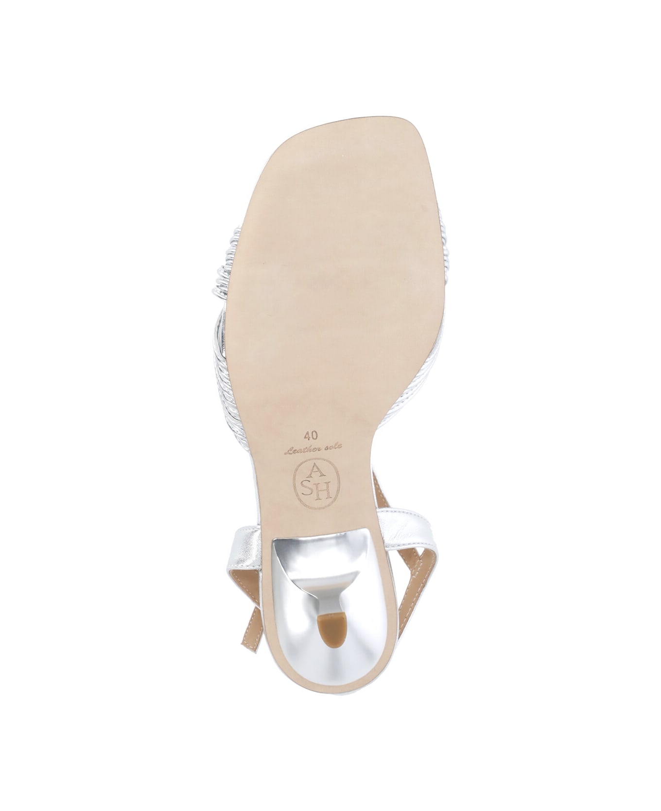 Ash Janis Sandals - Silver