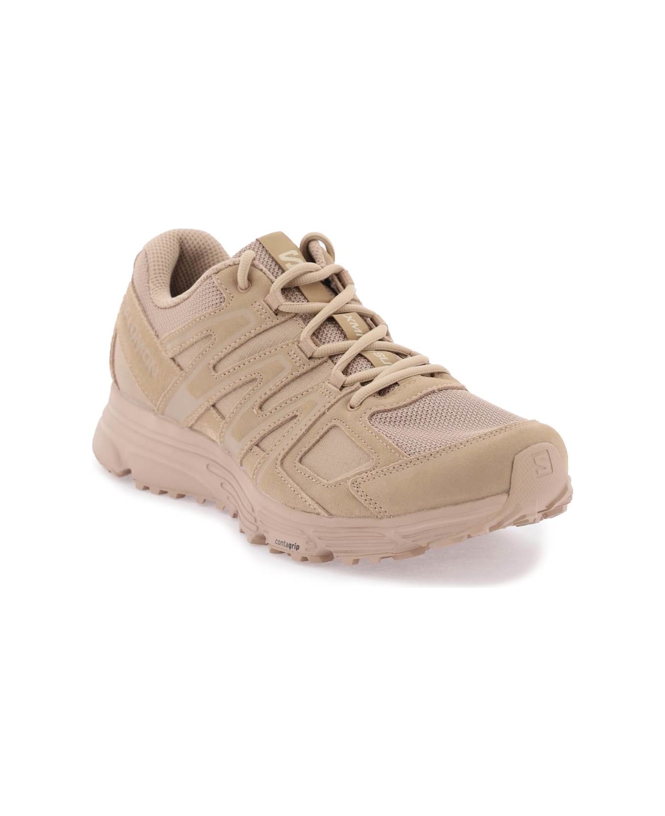 Salomon X-mission 4 Suede Sneakers - NATURAL NATURAL NATURAL (Pink) スニーカー