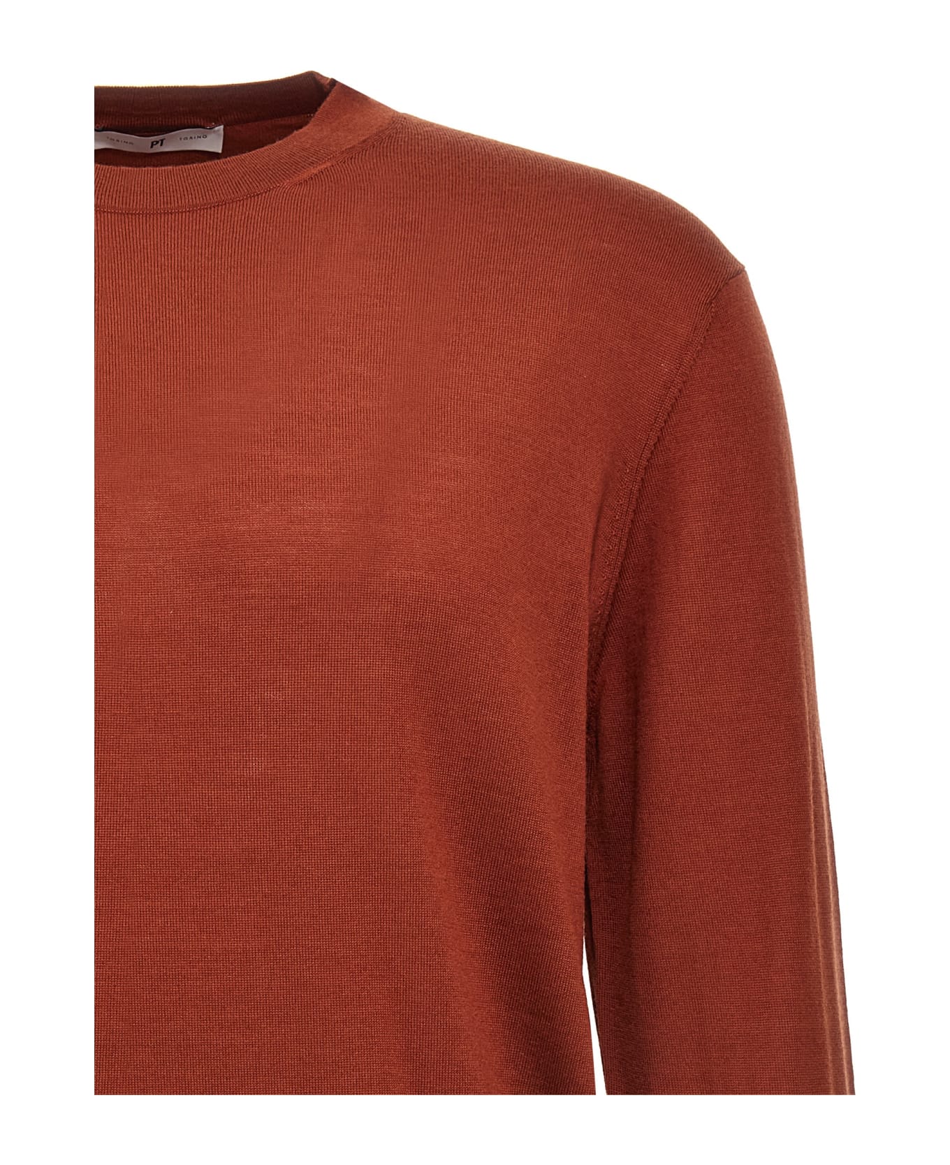 PT Torino Merino Wool Sweater - Red