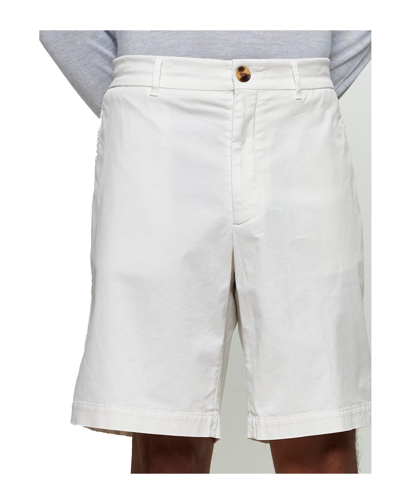 Brunello Cucinelli Shorts - English white