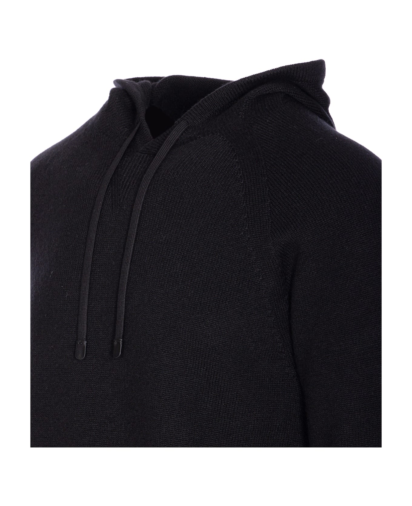 Tom Ford Seameless Hoodie - BLACK