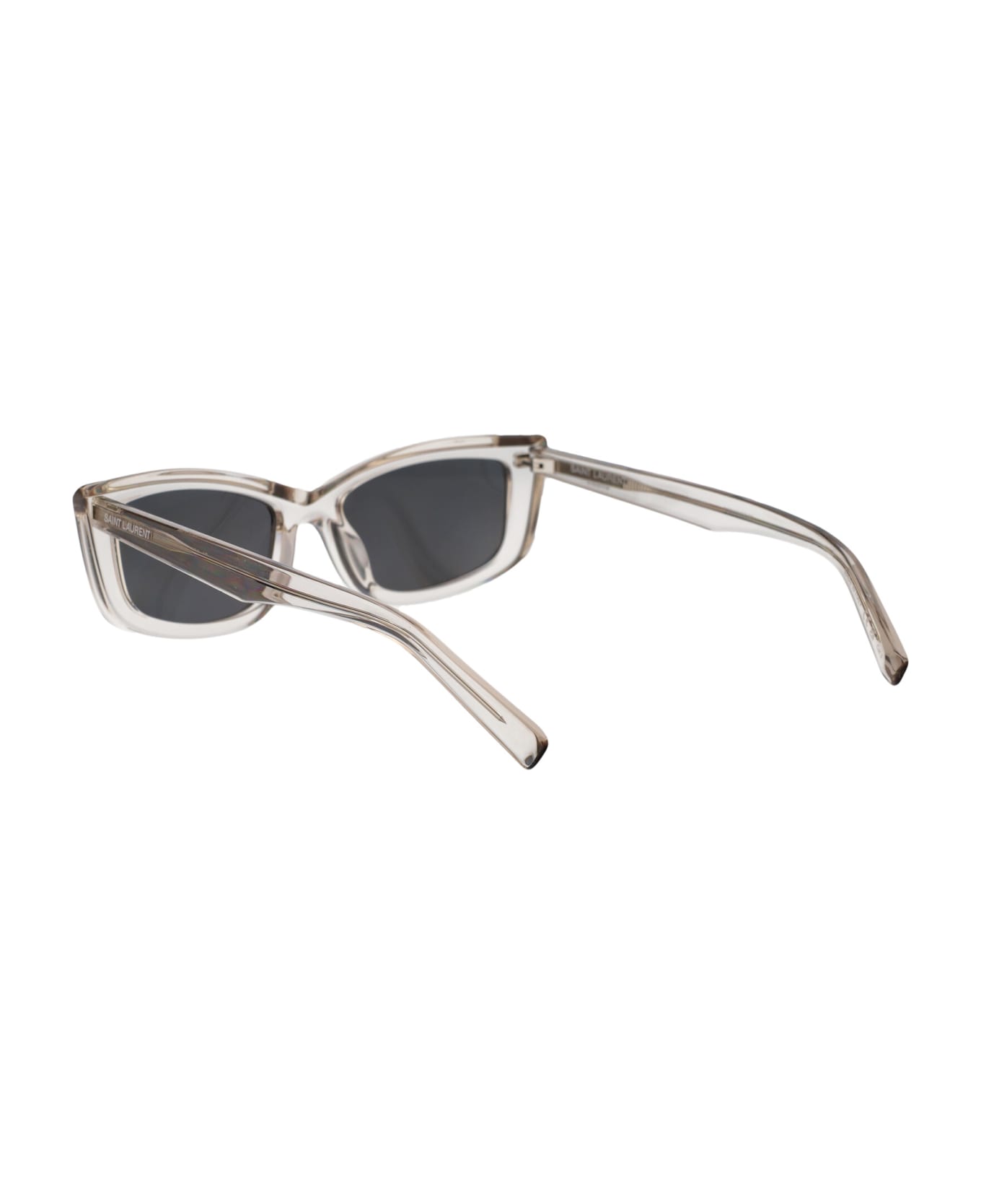 Saint Laurent Eyewear Sl 658 Sunglasses - 003 BEIGE BEIGE SILVER