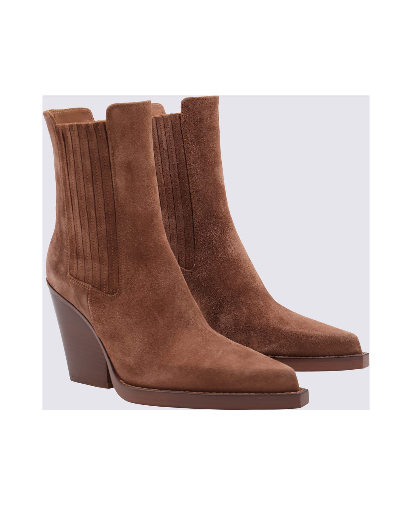 Paris Texas Camel Suede Boots - CANYON