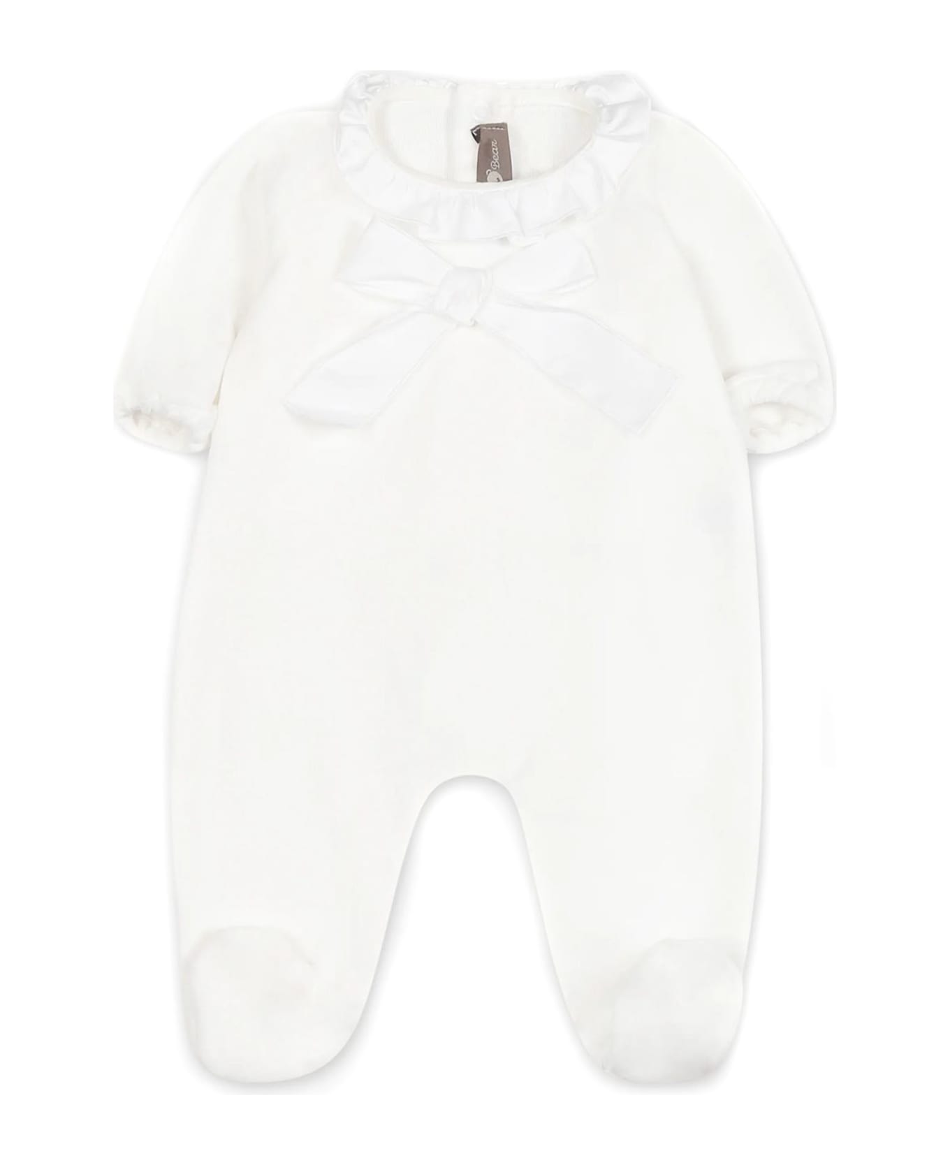 Little Bear Dresses White - White ボディスーツ＆セットアップ