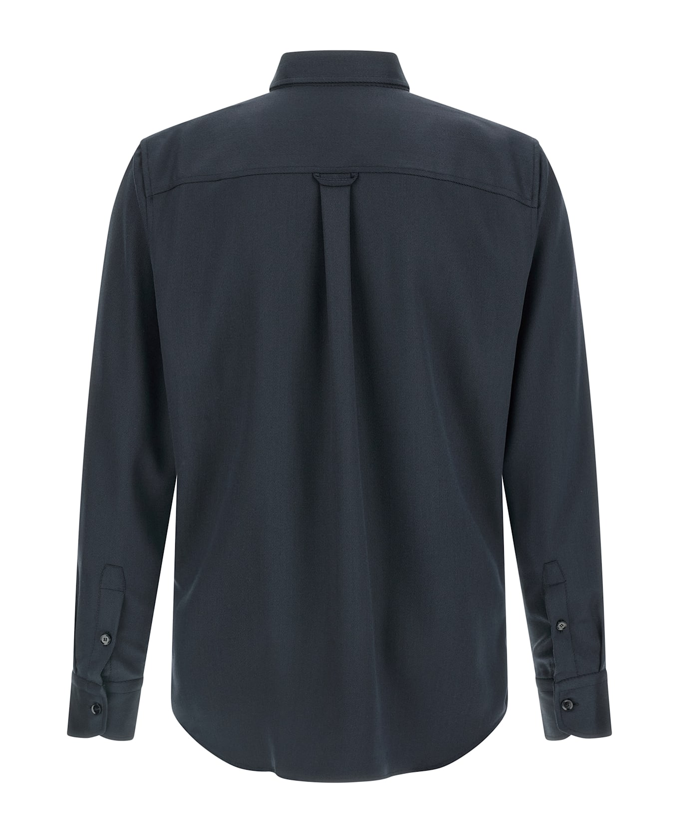 Brioni 
military
 Shirt - Blue