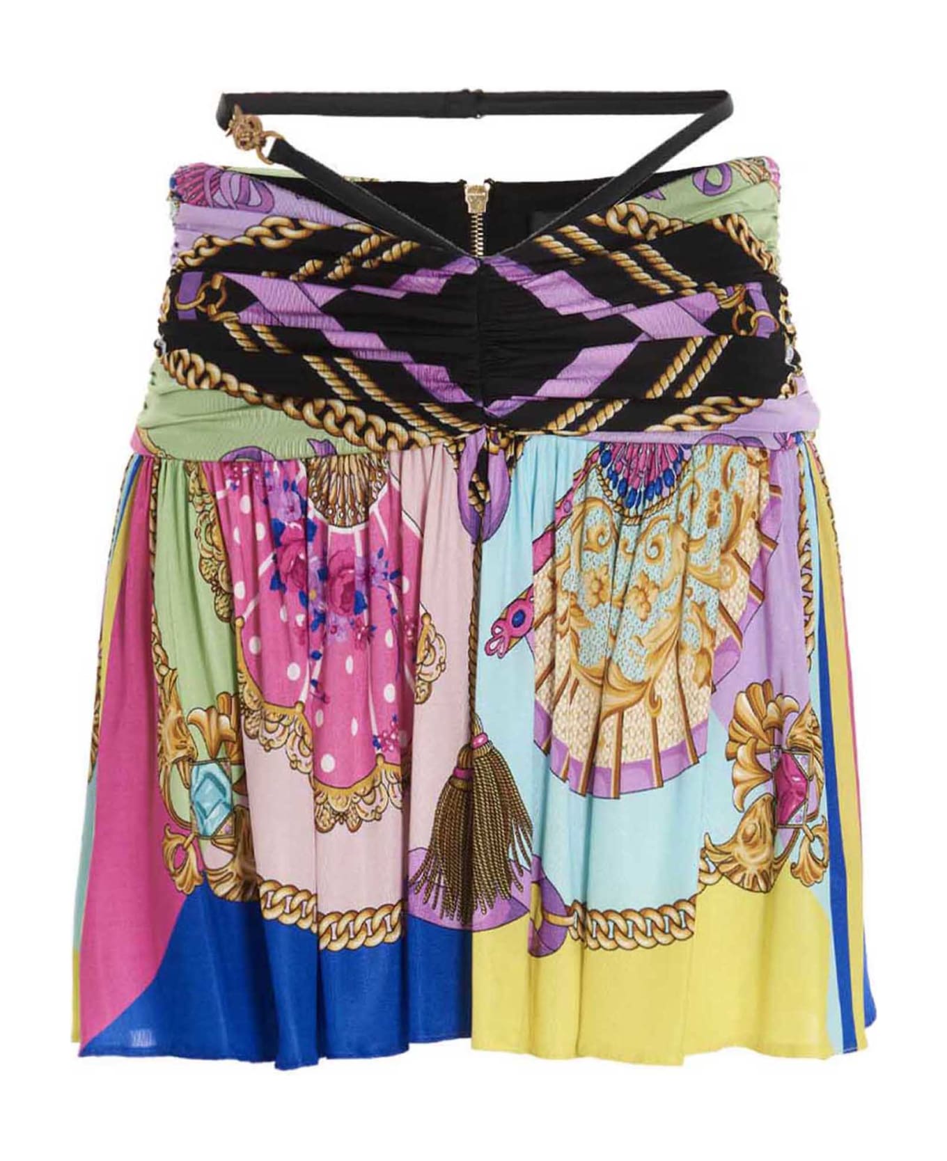 Versace 'i Ventagli Medusa  Skirt - Multicolor