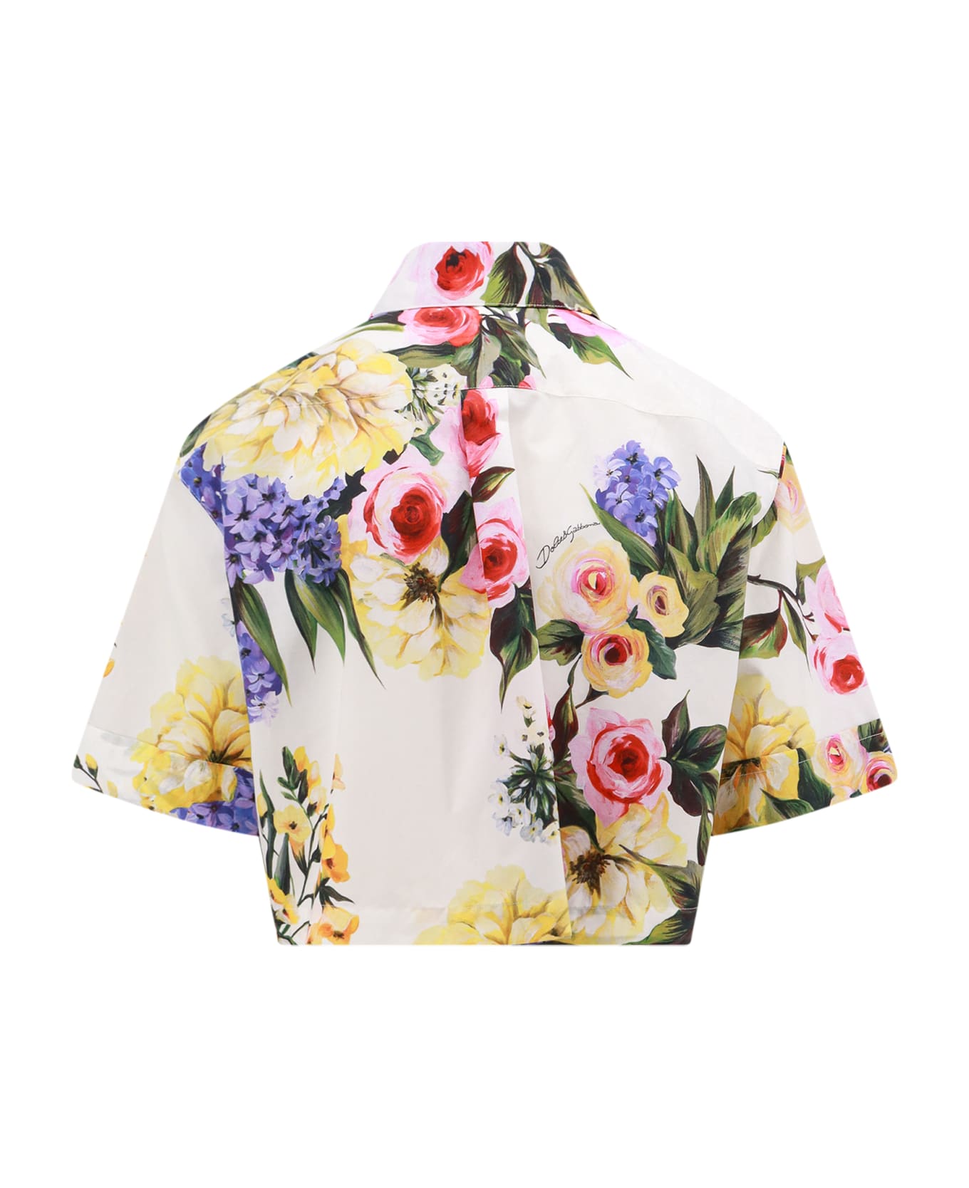 Dolce & Gabbana Cotton Poplin Shirt - Multicolor