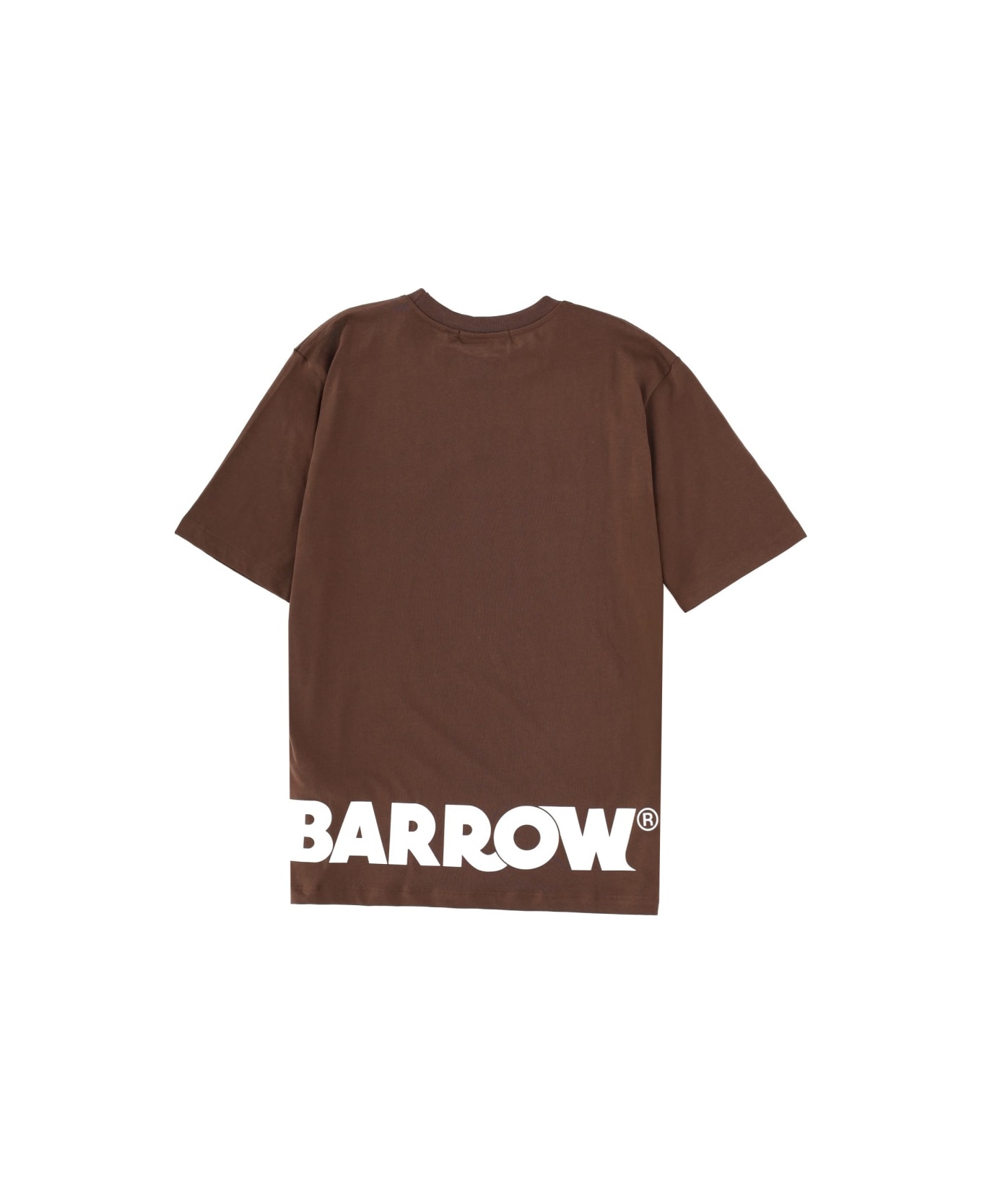 Barrow "iconic" T-shirt - BROWN