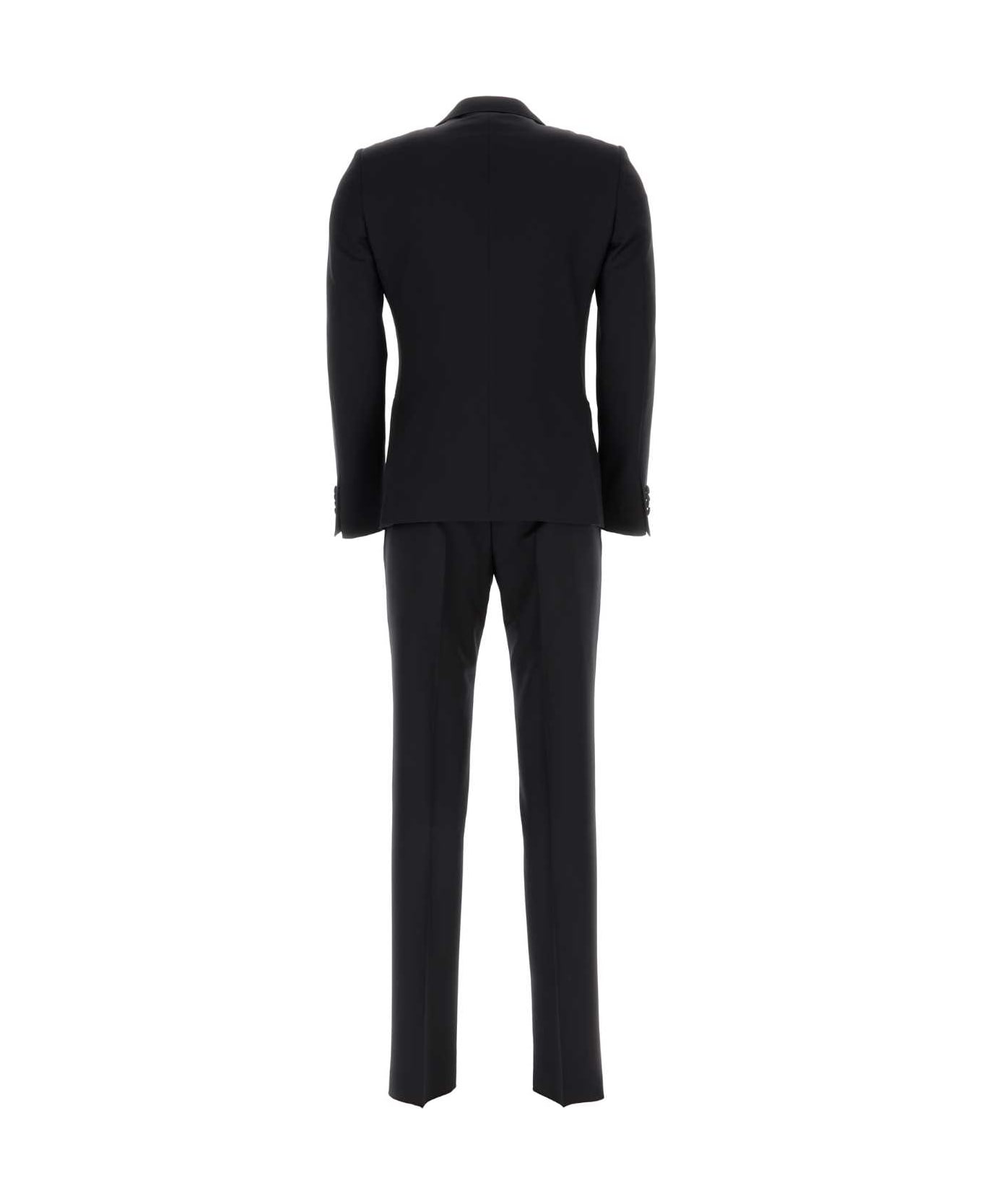 Zegna Midnight Blue Wool Blend Suit - 8R