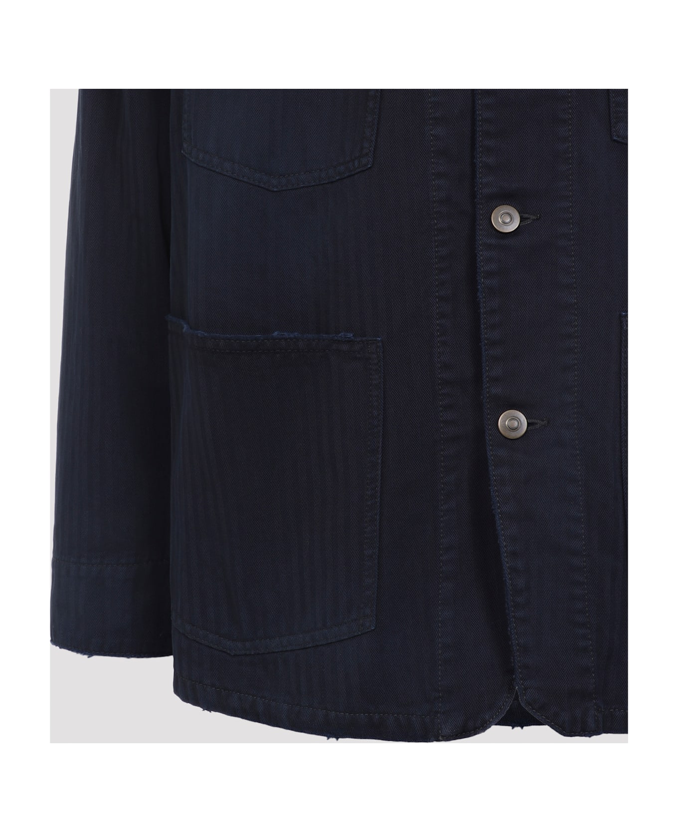 Maison Margiela Sportsjacket - Stone Washed Navy