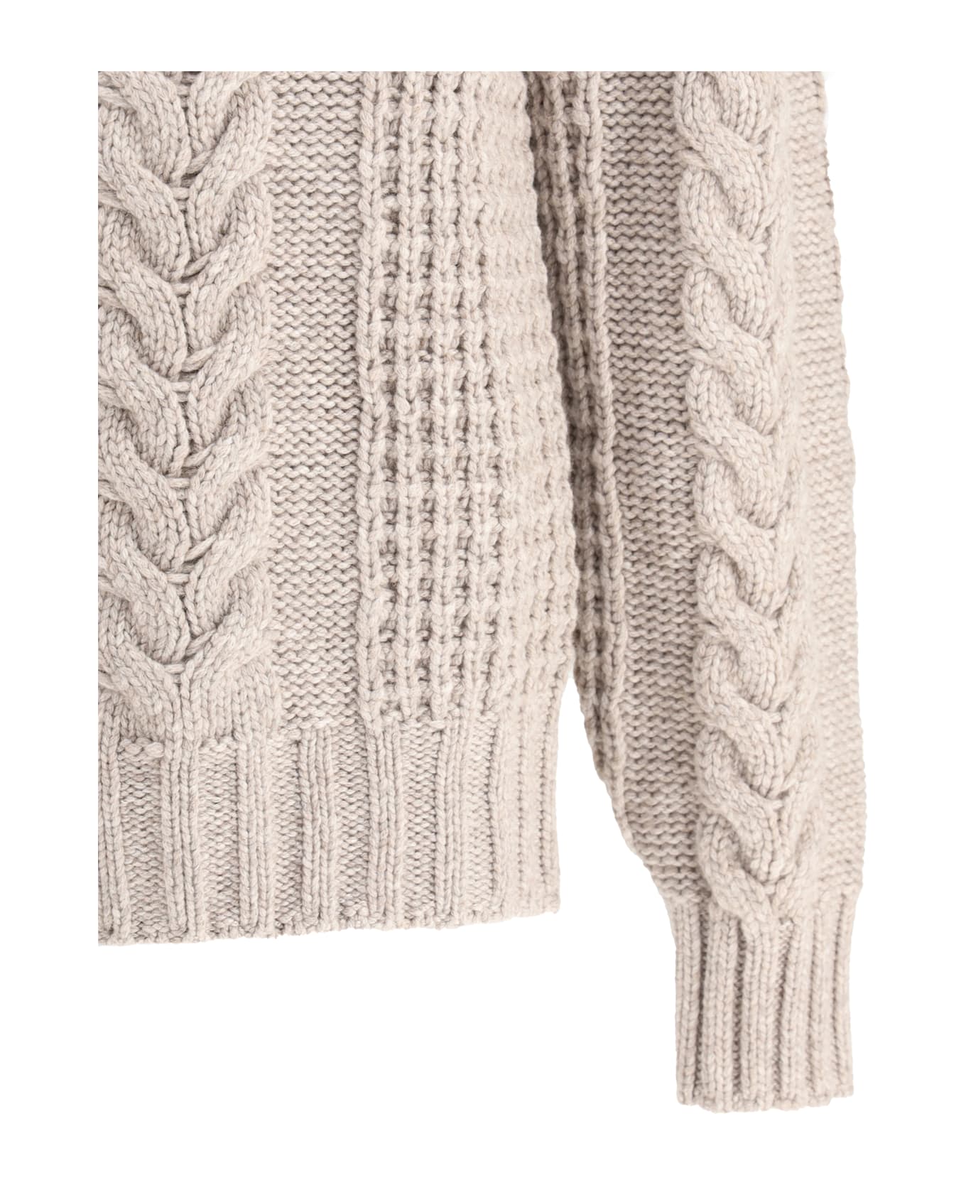 Brunello Cucinelli Turtleneck Sweater - Terra