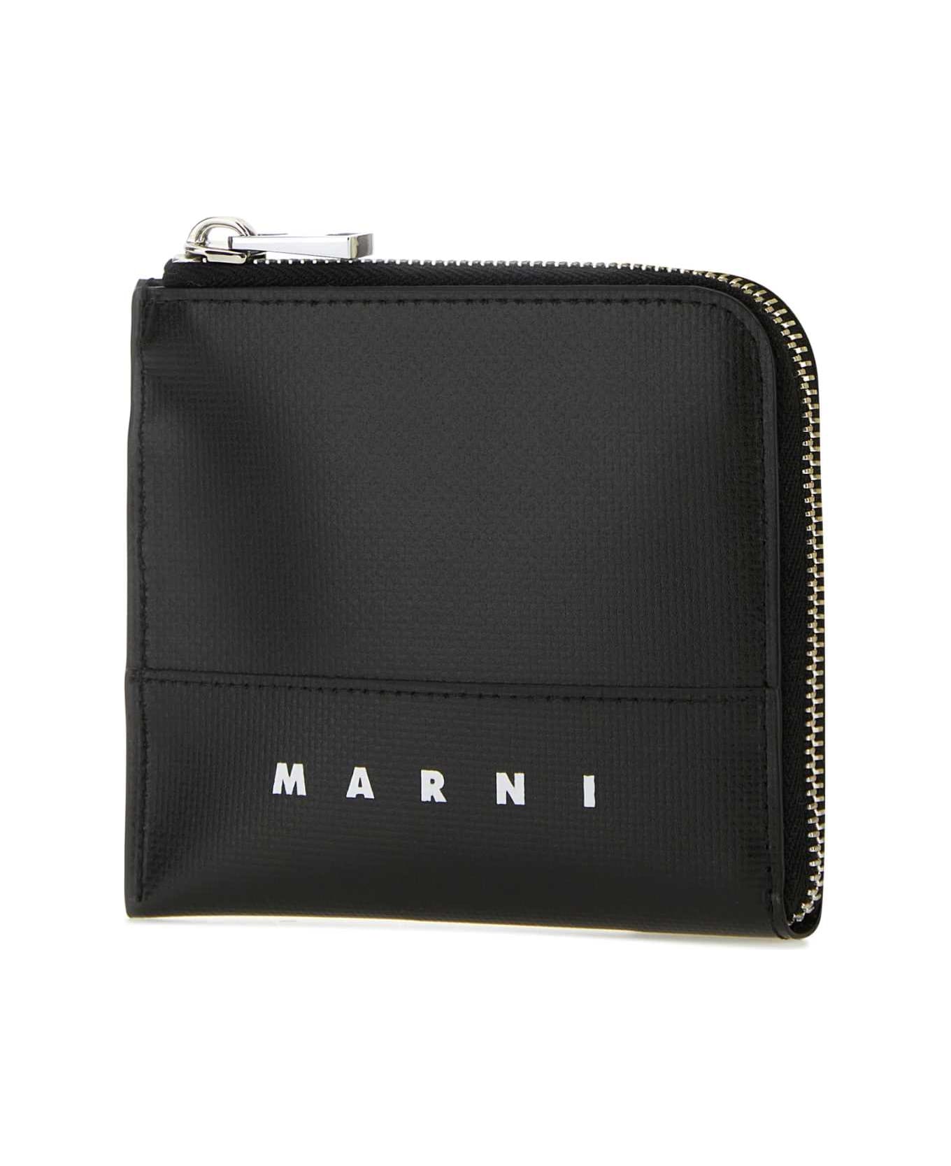 Marni Black Polyester Wallet - BLACK