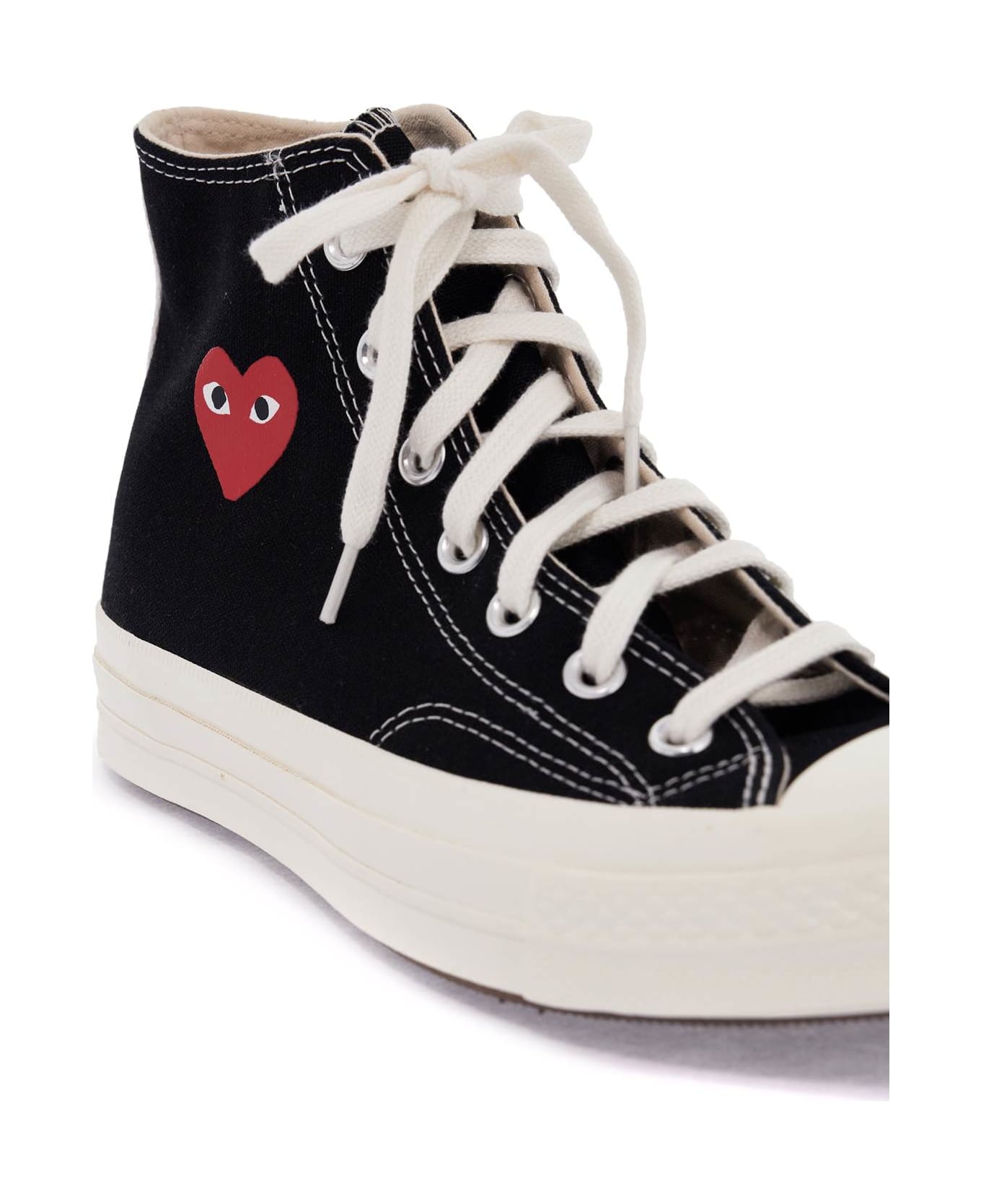 Comme Des Garcons Play X Converse Sneakers Hi top 70 Chuck italist ALWAYS LIKE A SALE