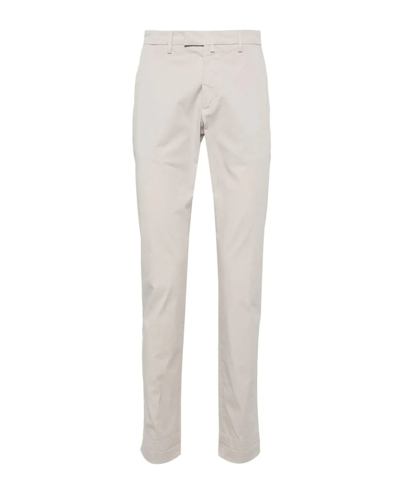 Briglia 1949 Off-white Stretch-cotton Trousers - Neutro ボトムス