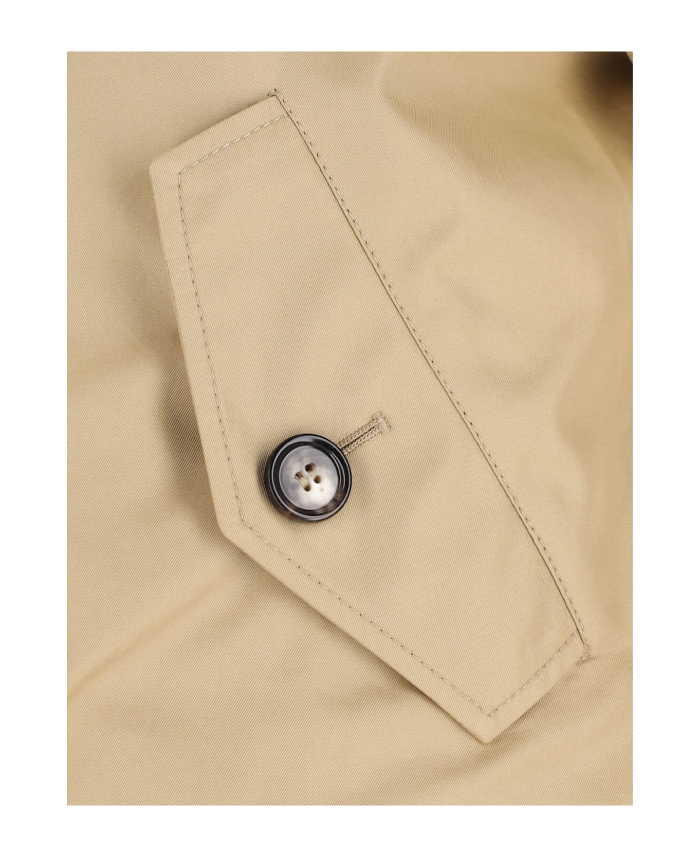 Burberry Zip Cropped Jacket - Beige