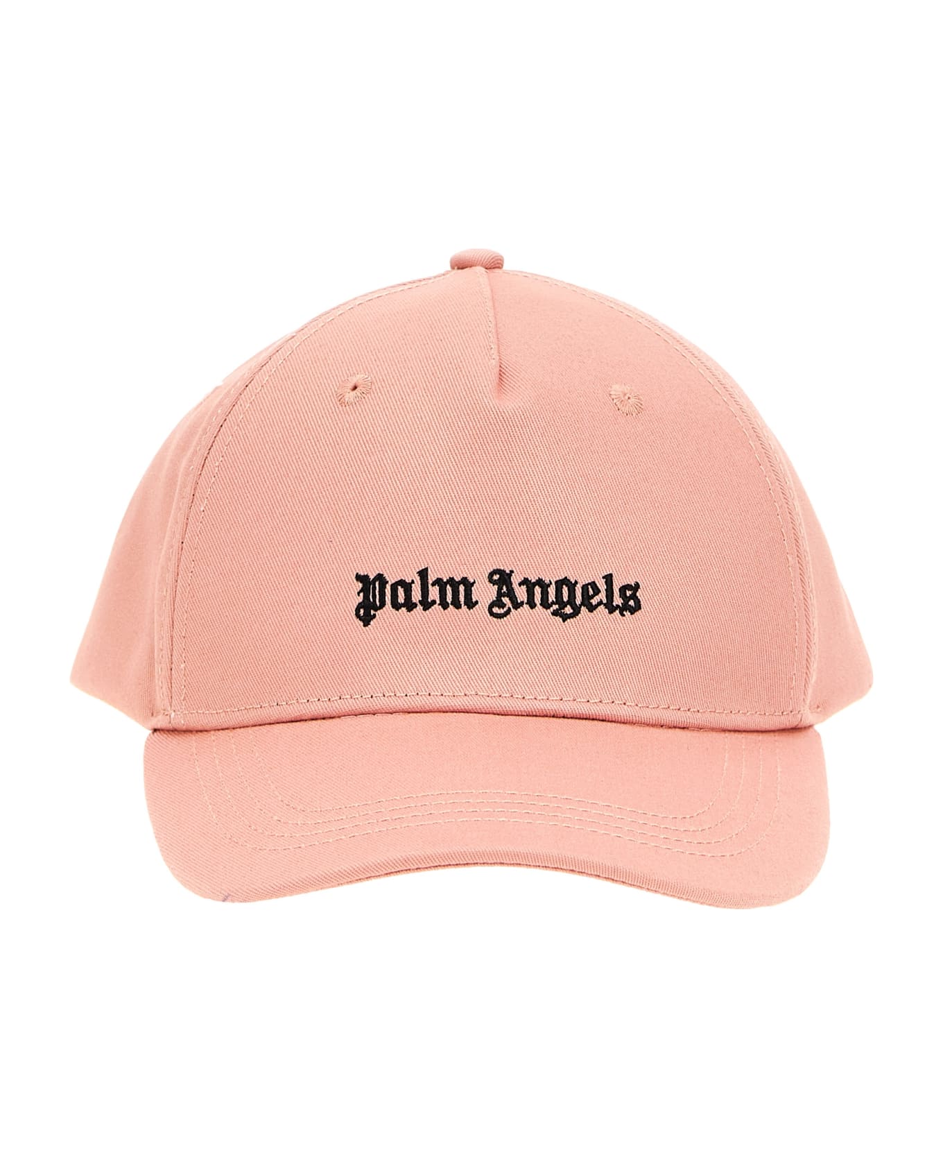 Palm Angels 'classic Logo' Baseball Cap - Pink black