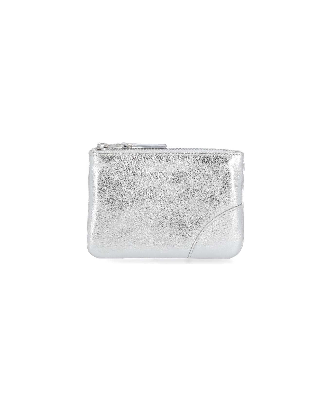 Comme des Garçons Wallet Wallet With Logo - Silver