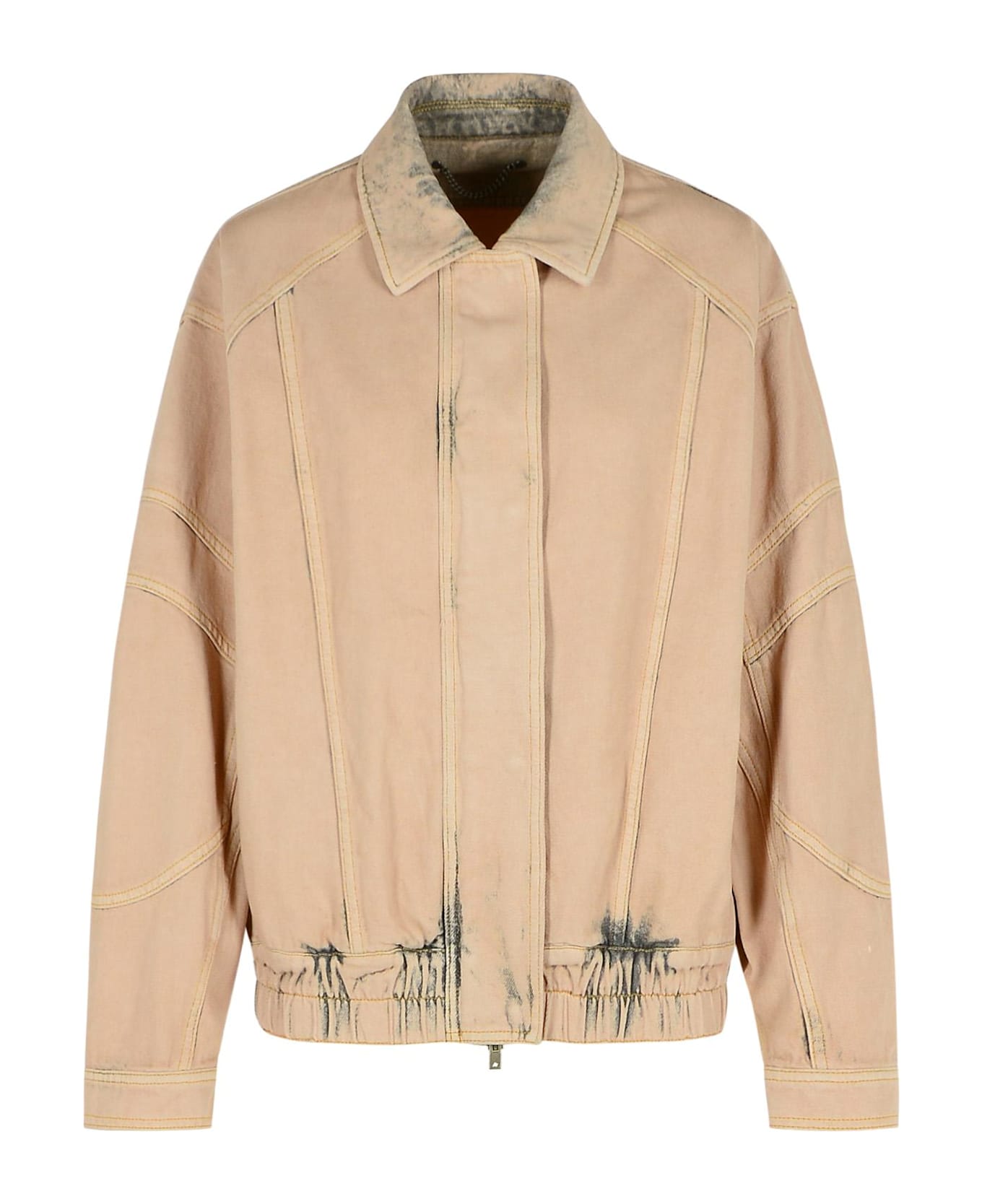 Golden Goose 
nancy
 Pink Cotton Bomber Jacket - Pink
