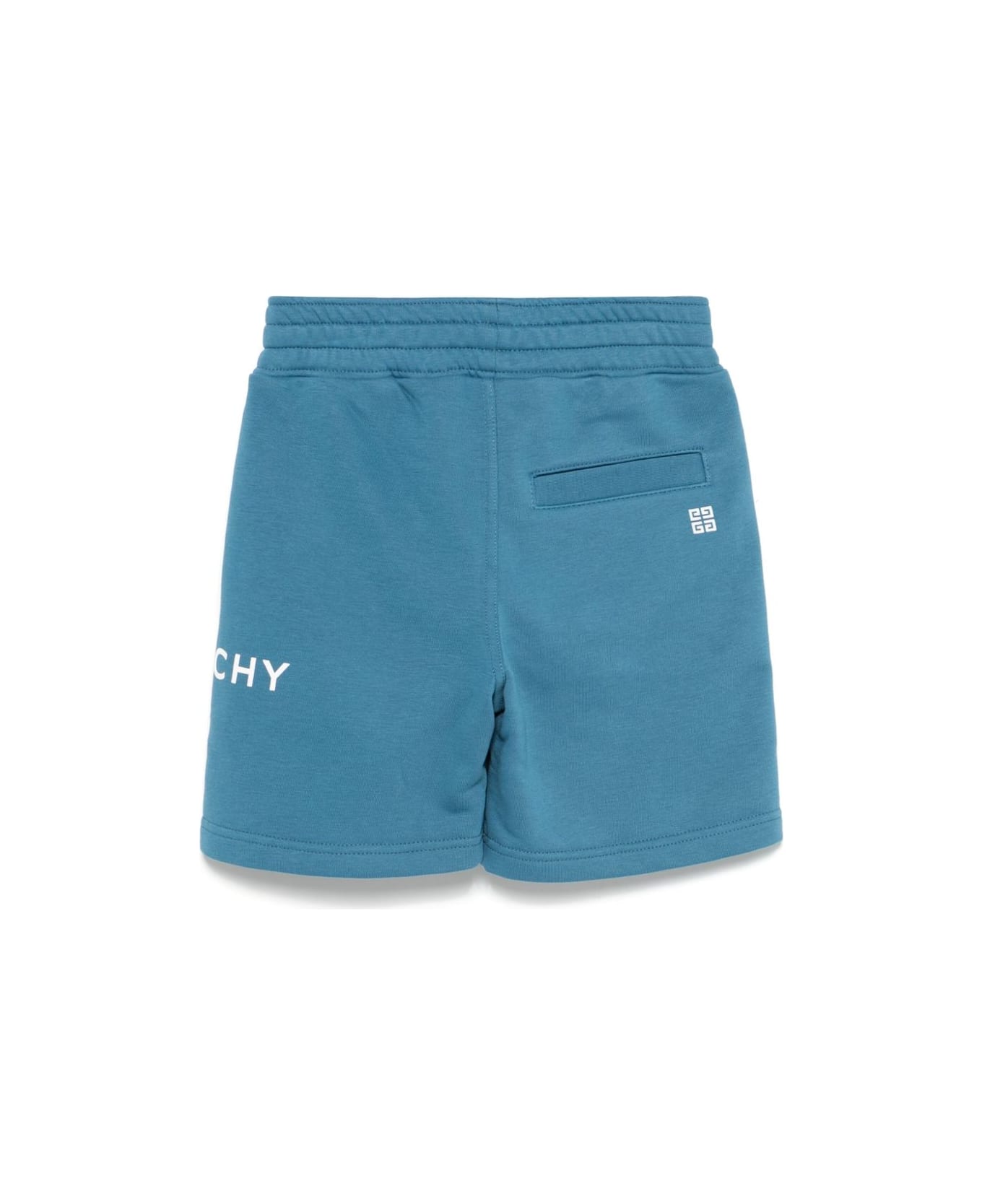 Givenchy Bermuda Con Logo - Blue