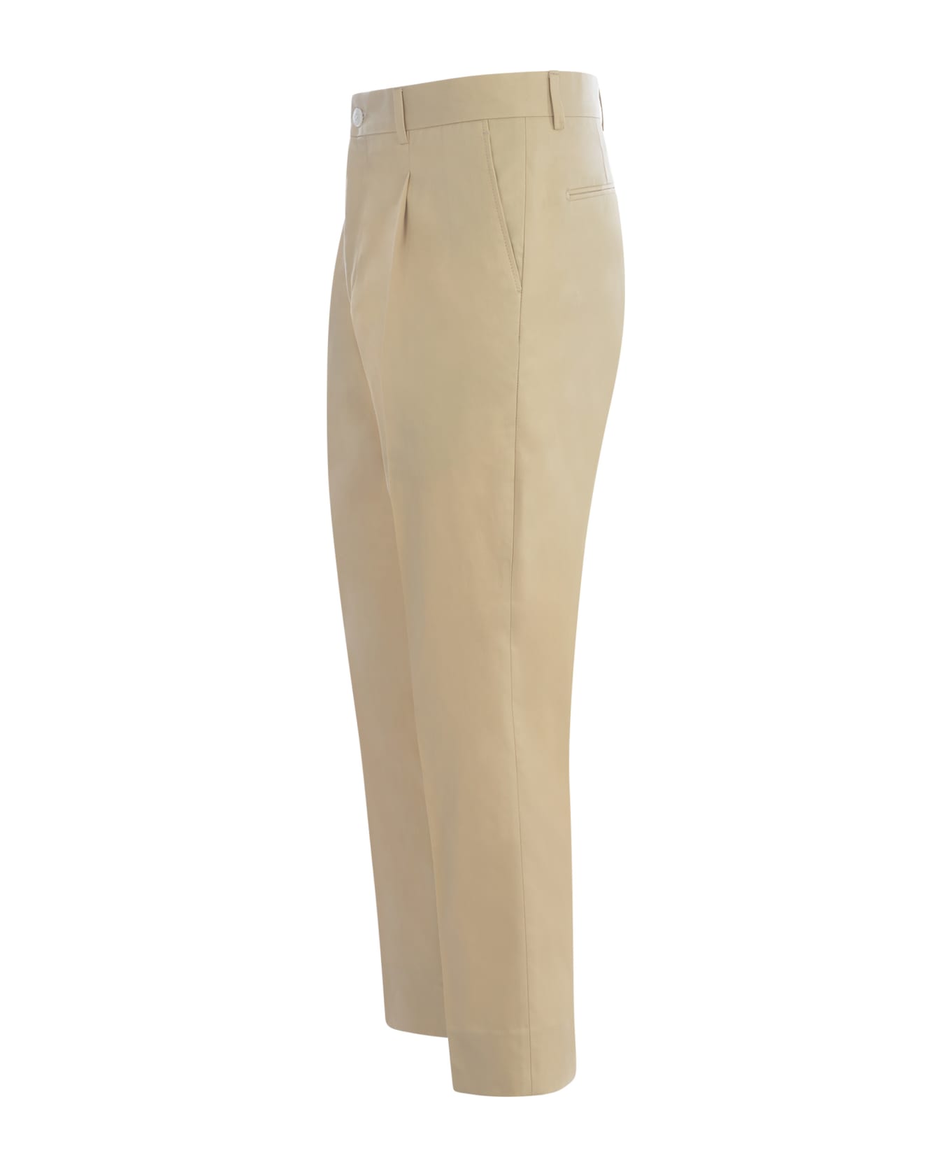 costumein Trousers Costumein In Cotton Available Store Pompei - Beige