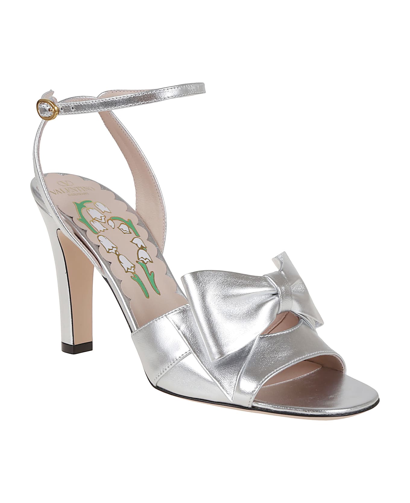 Valentino Garavani Sandal | Bowow T. 95 - Silver