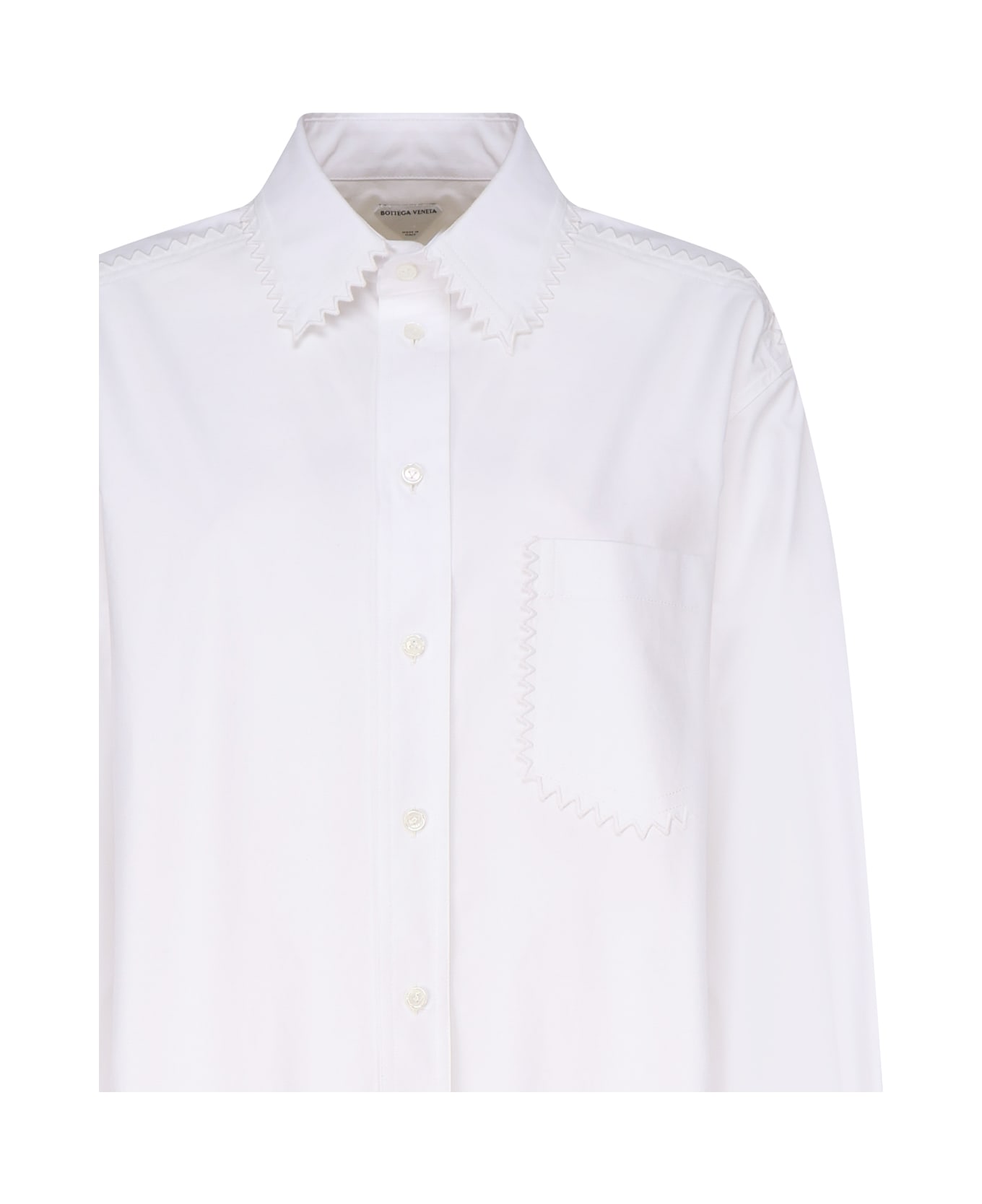 Bottega Veneta Oxford Shirt - White