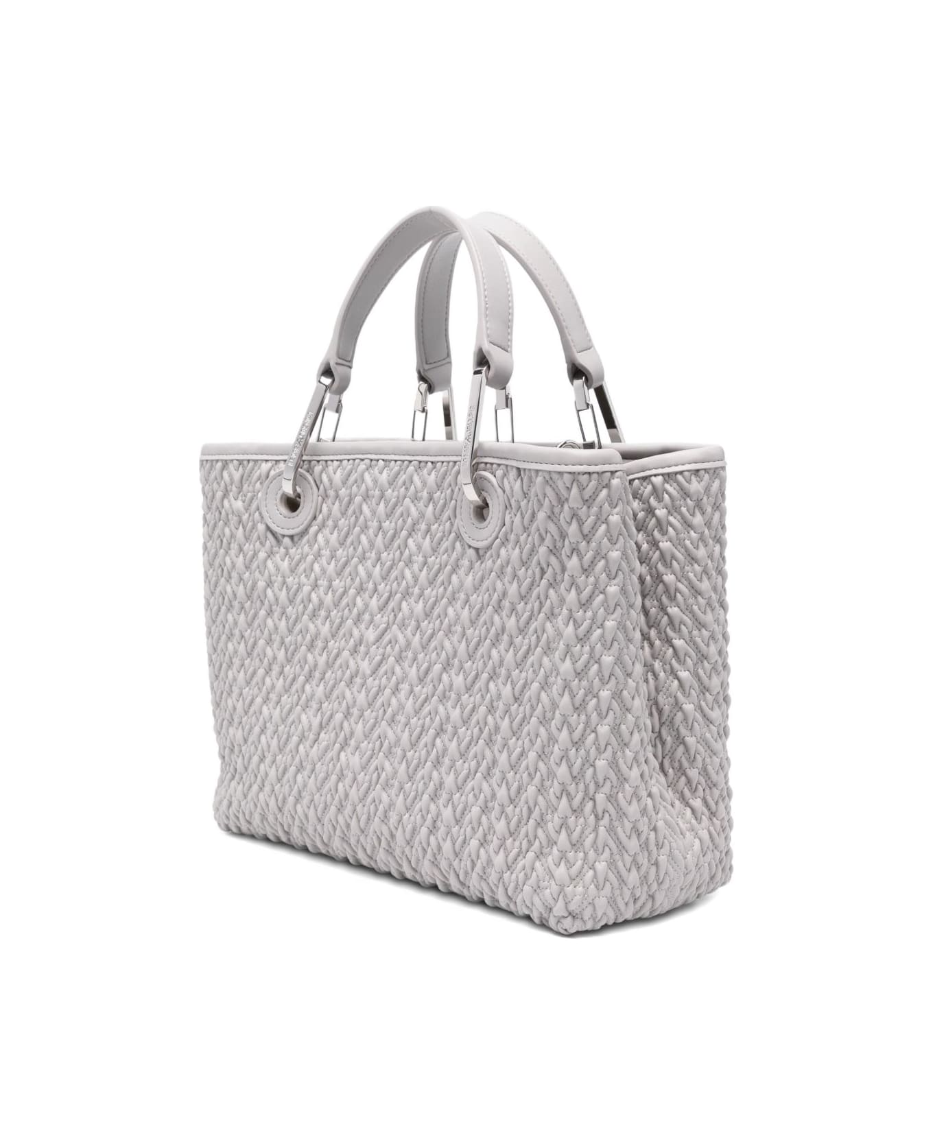 Emporio Armani Myea Small Shopping Bag - Grey