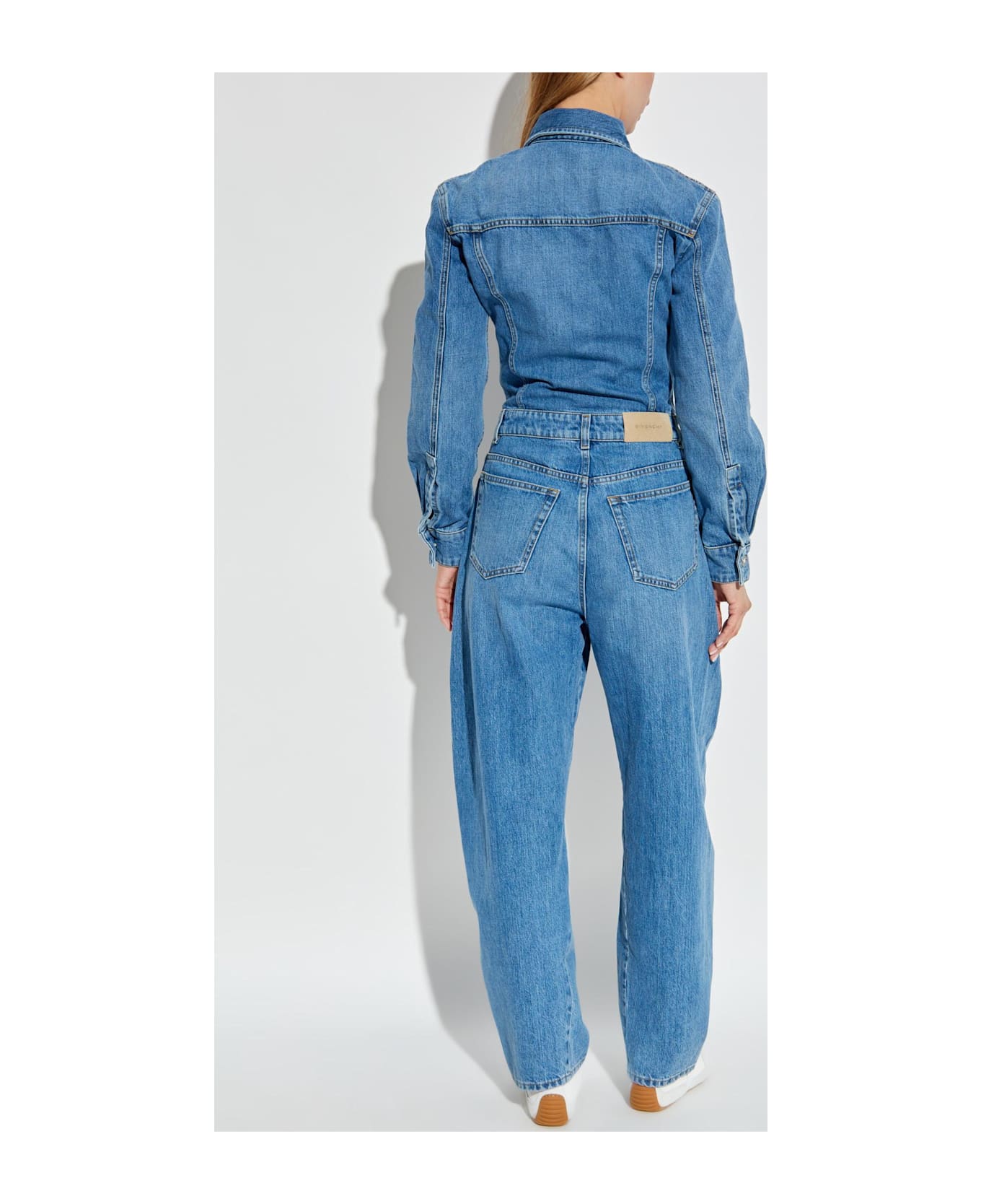 Givenchy Denim Jumpsuit - Blue