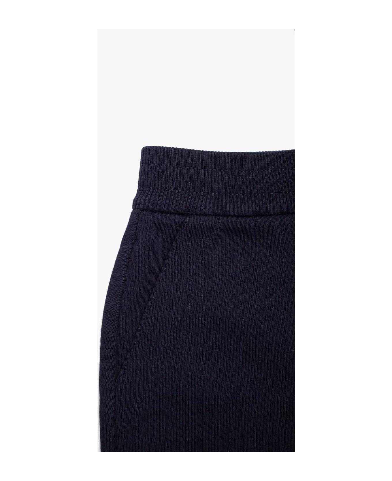 Moncler Cotton Shorts - NAVY