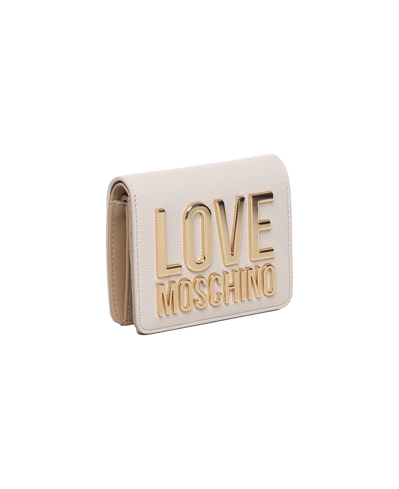 Love Moschino Eco Leather Wallet - White