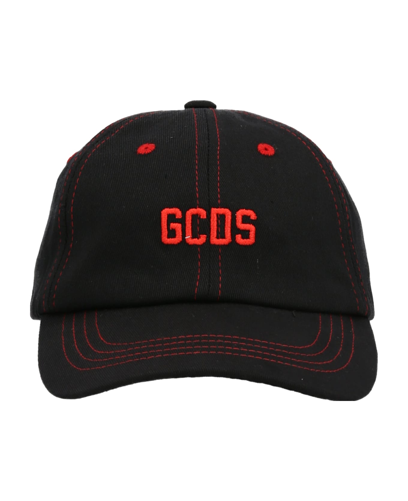 GCDS 'gcds Essential  Cap - Black  