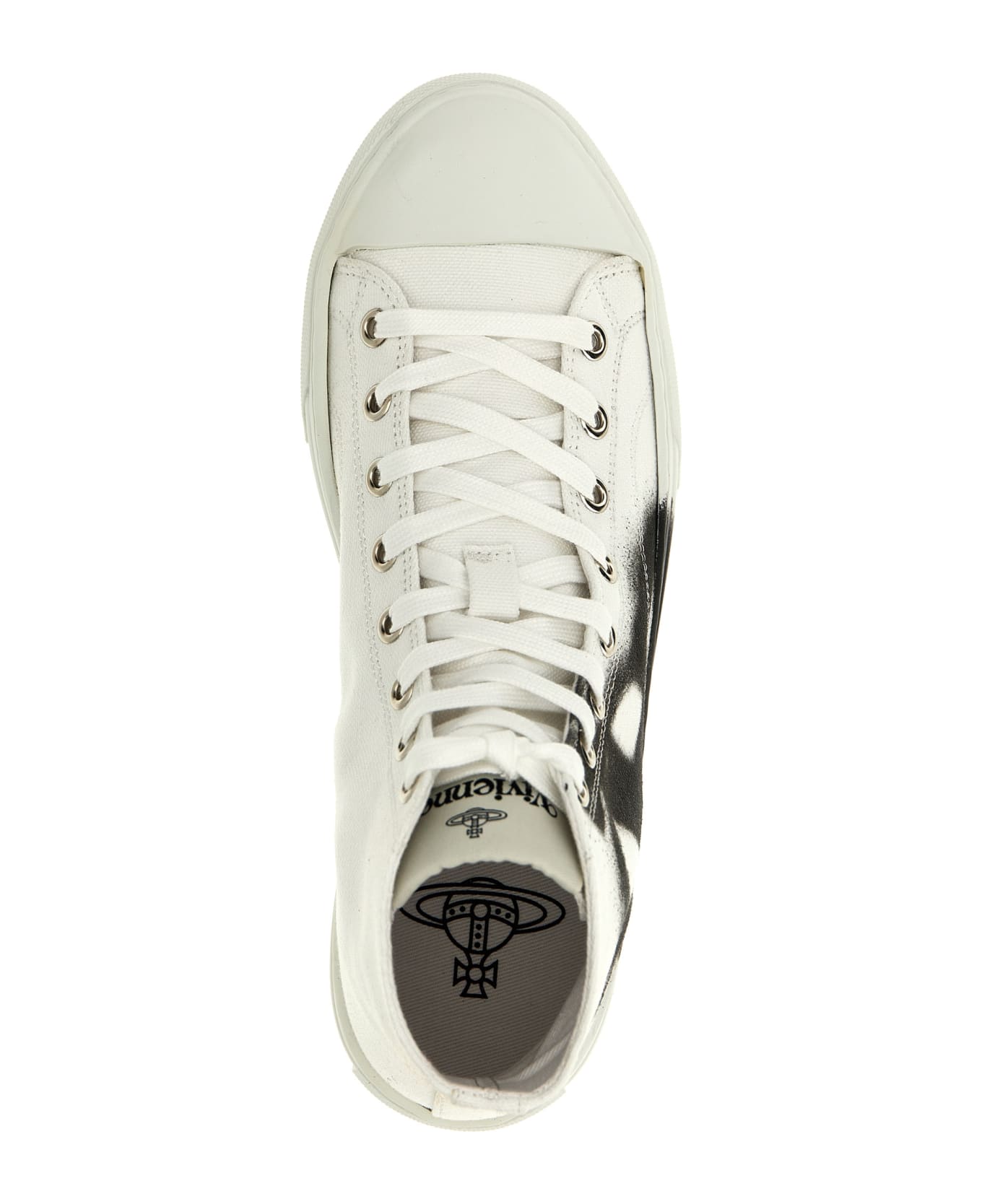 Vivienne Westwood 'plimsoll' Sneakers - White/Black