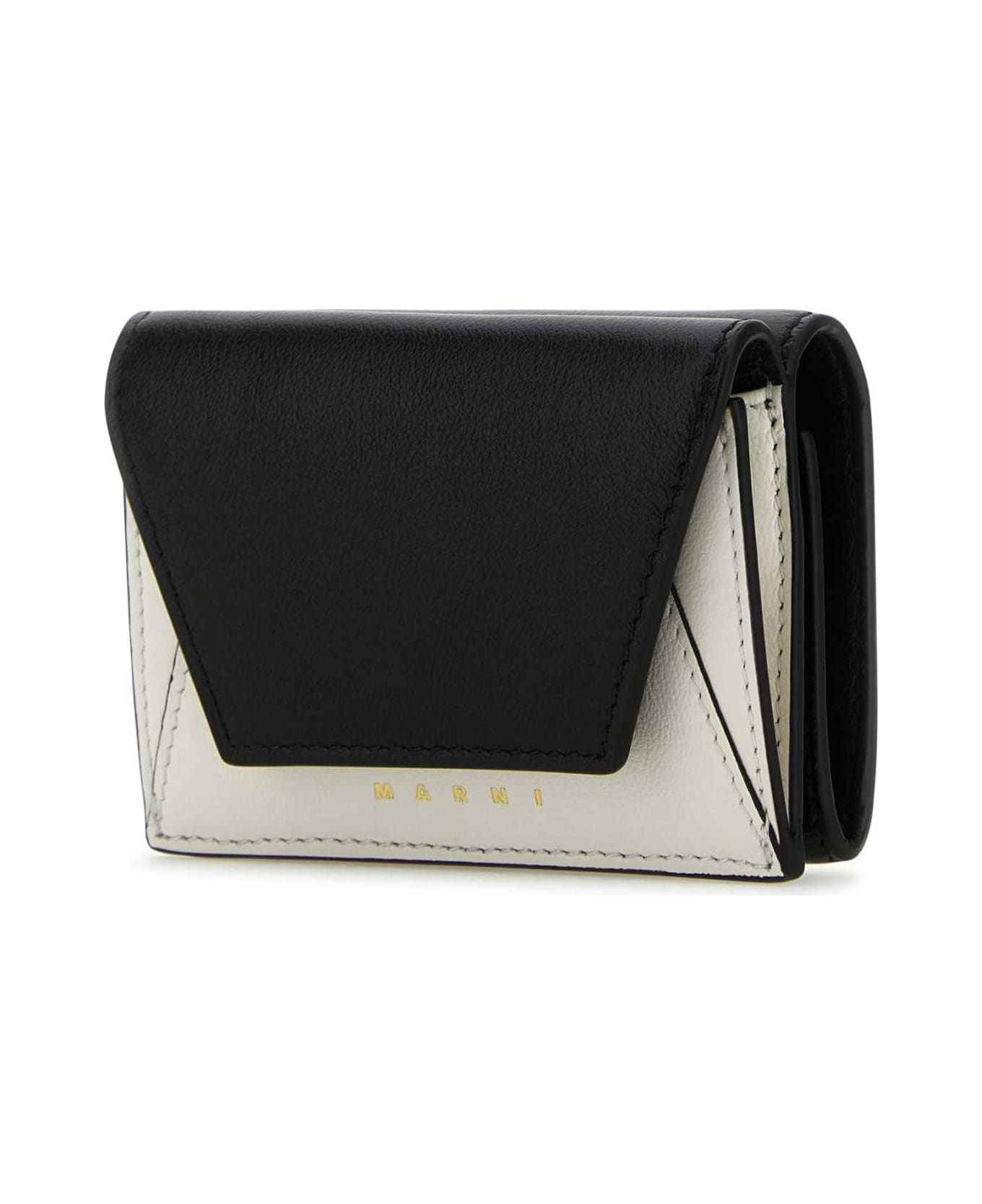 Marni Two-tones Leather Tri-fold Wallet - ZO669