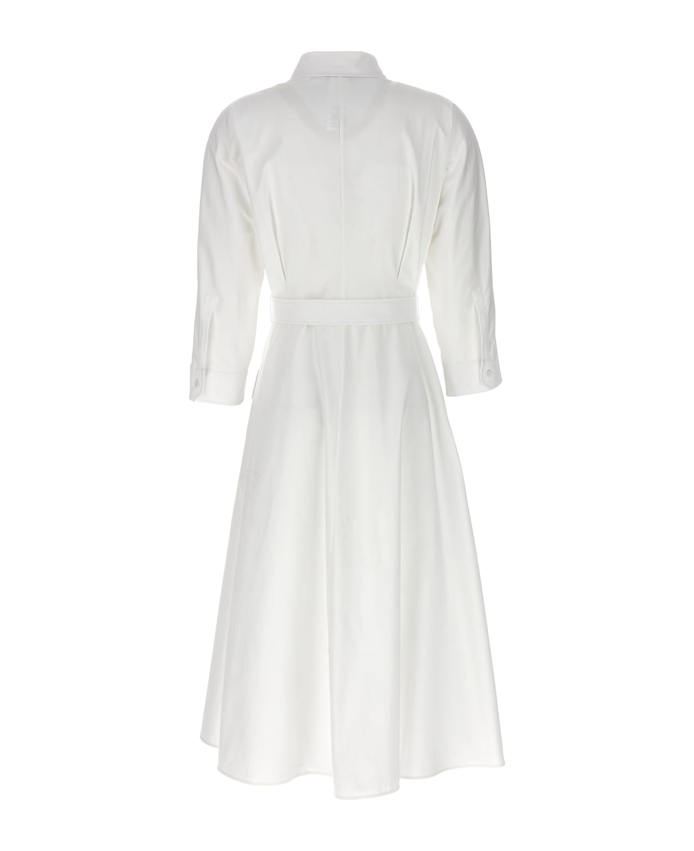 Max Mara 'sibari' Shirt Dress - WHITE