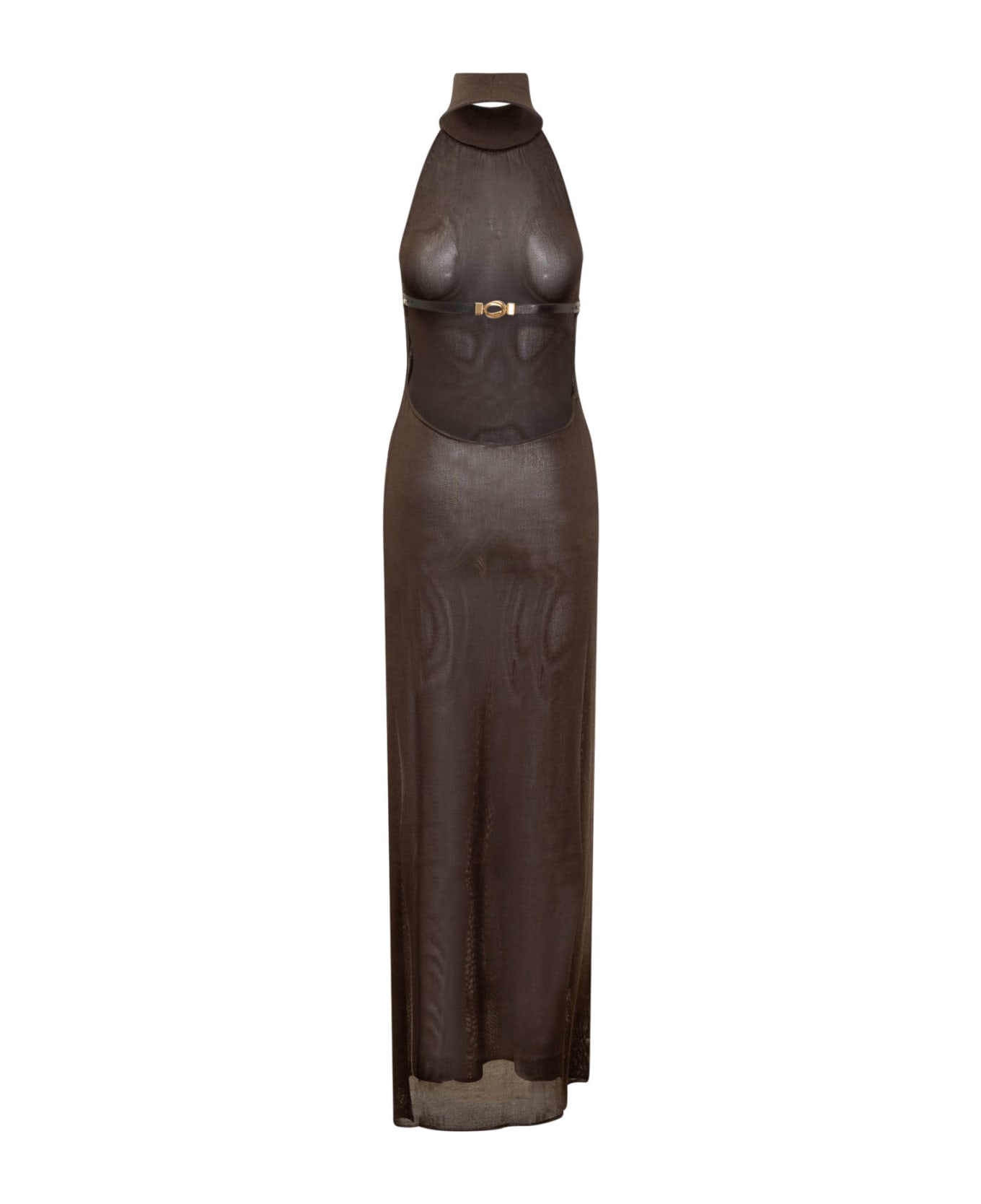 Tom Ford Long Dress - CHOCOLATE BROWN